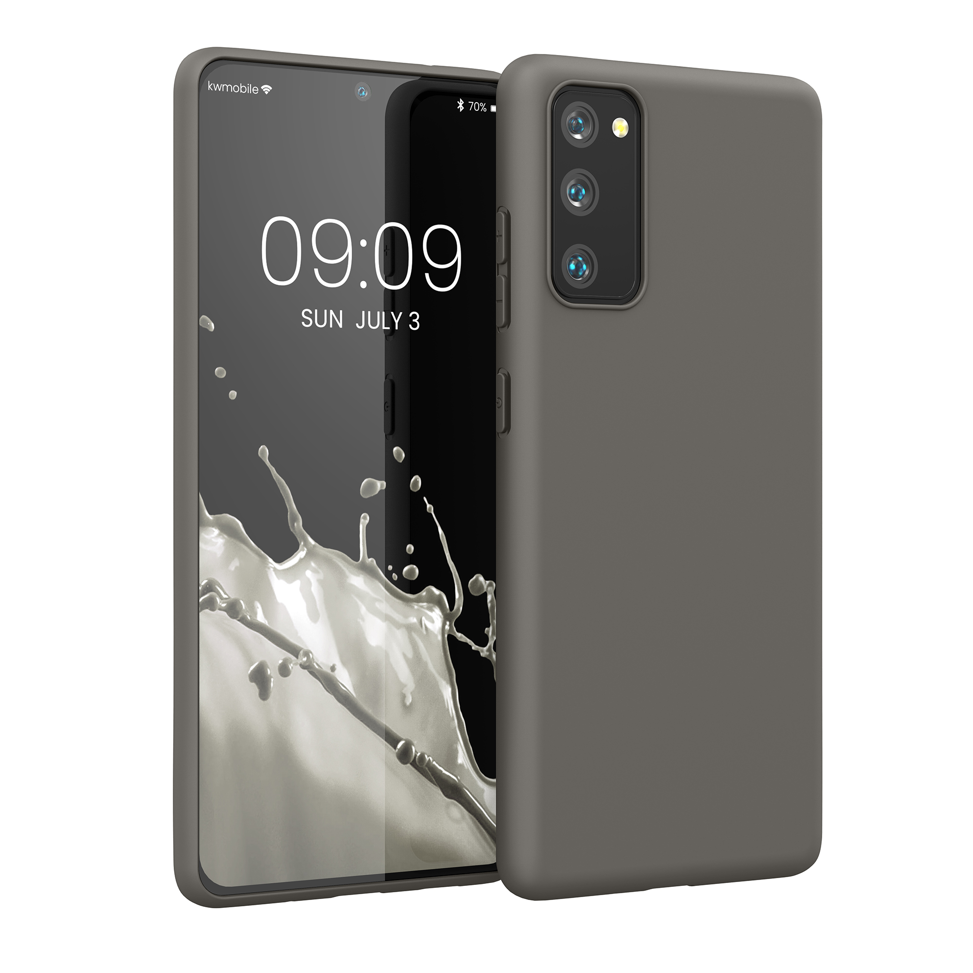 Kryt na mobil Samsung Galaxy S20 FE kwmobile TPU Stone Dust