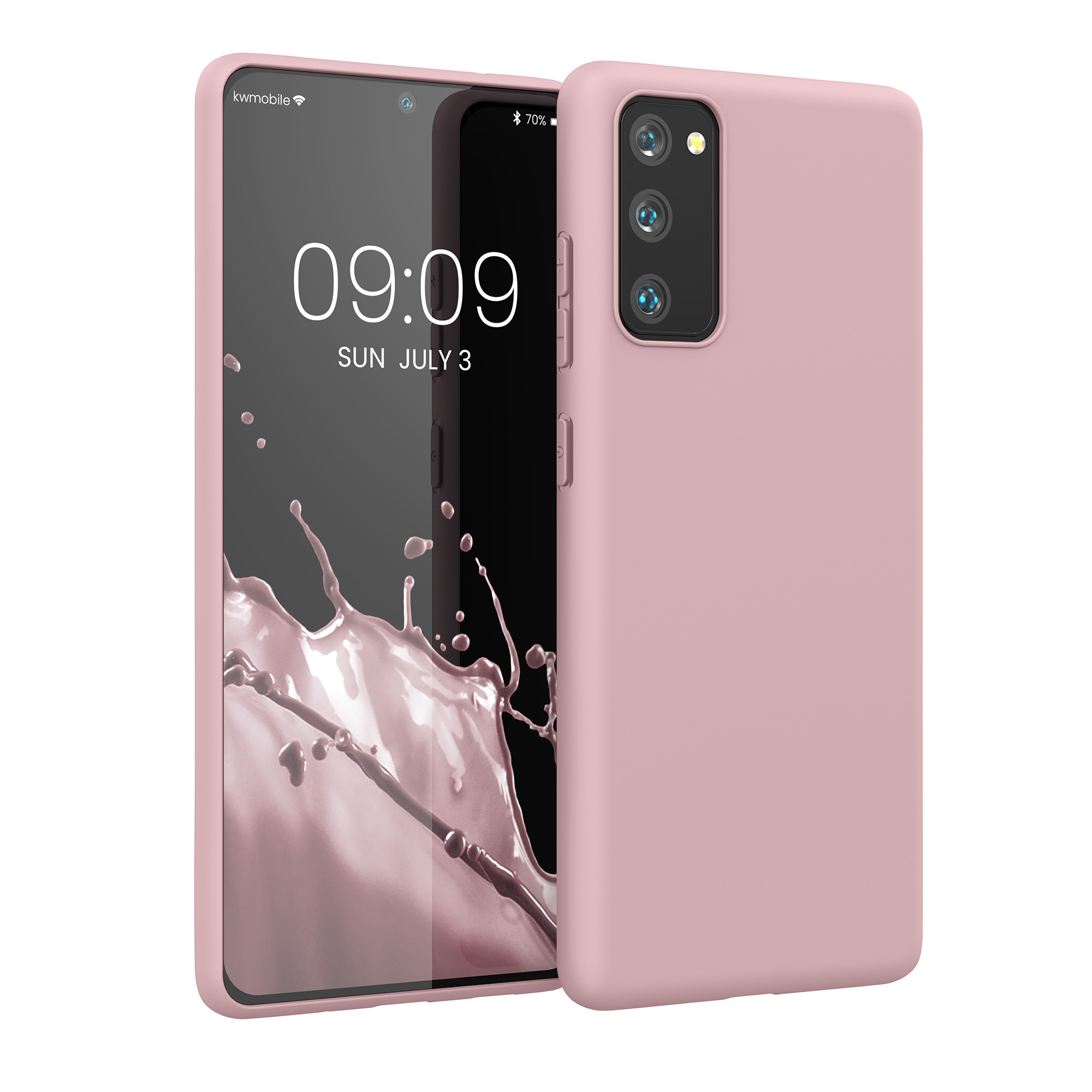 Kryt na mobil Samsung Galaxy S20 FE kwmobile TPU růžový