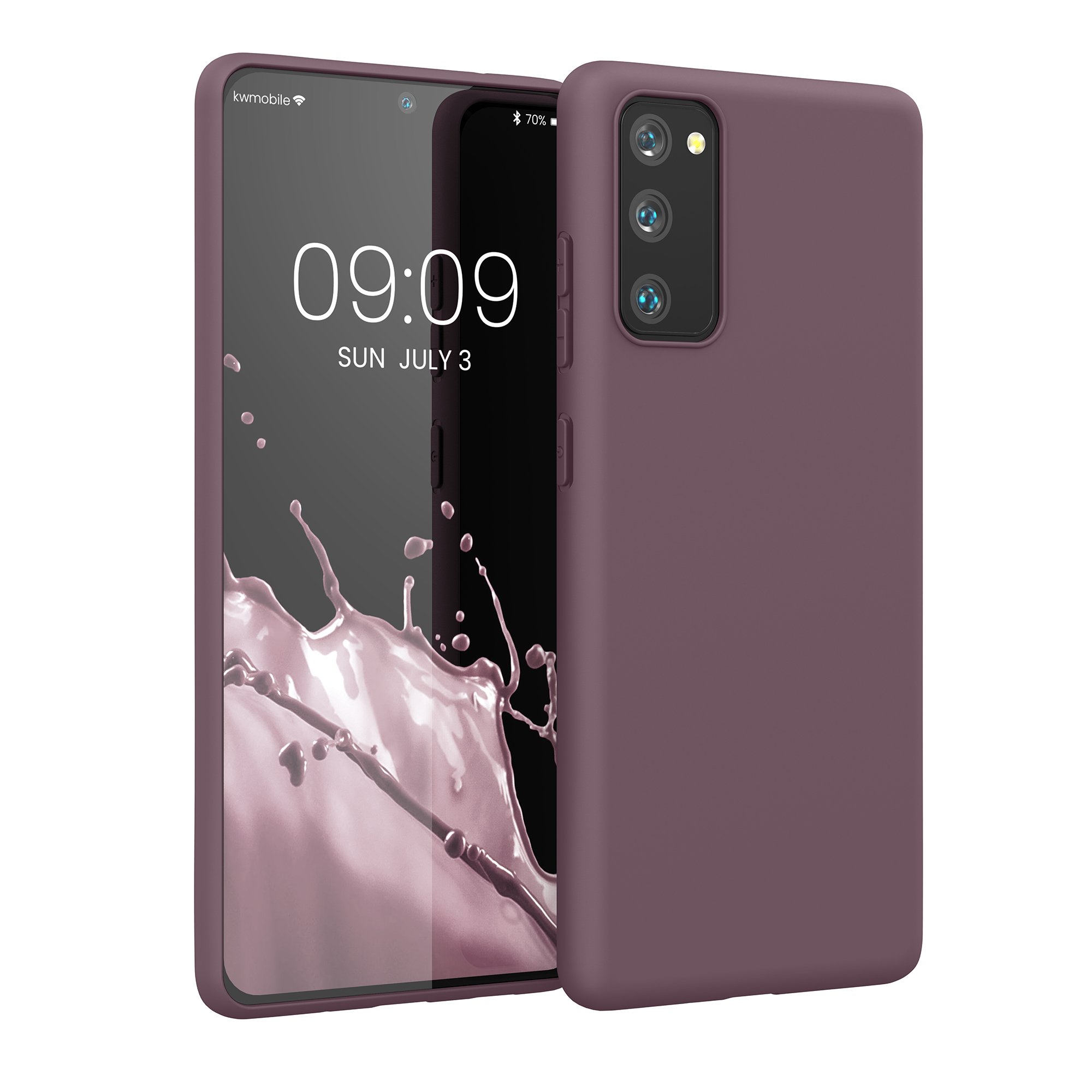Kryt na mobil Samsung Galaxy S20 FE kwmobile TPU hroznově fialový