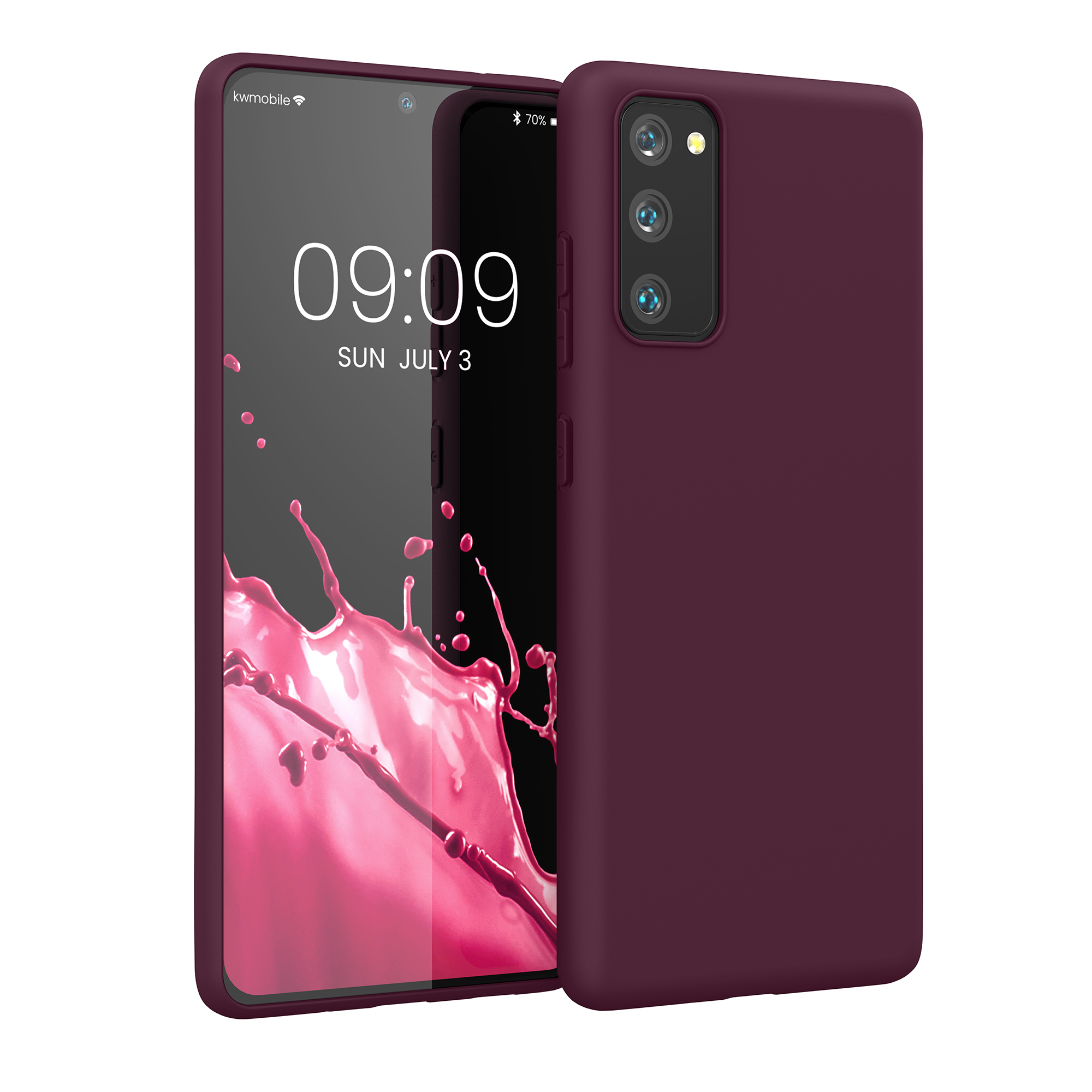 Kryt na mobil Samsung Galaxy S20 FE kwmobile TPU vínově fialový