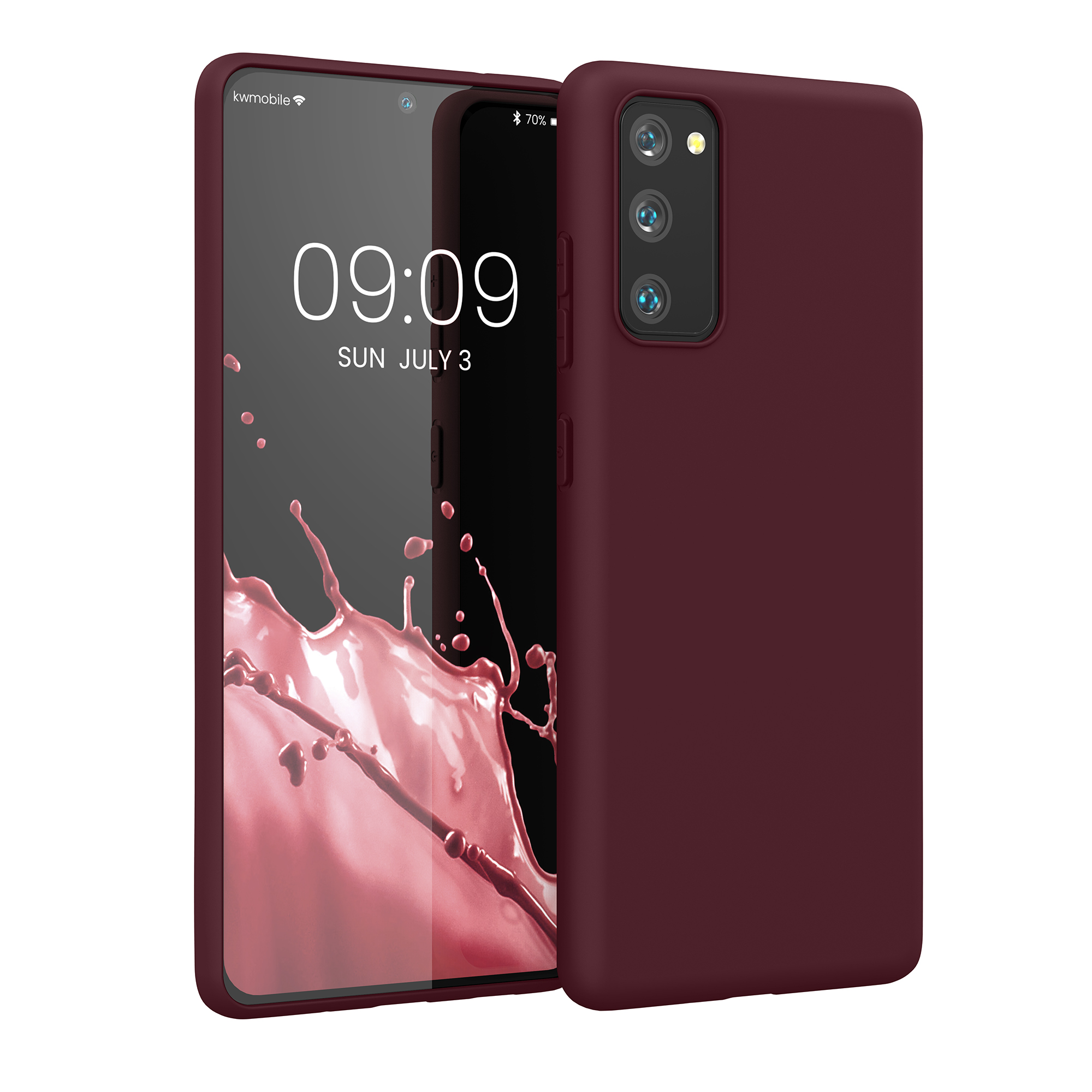 Kryt na mobil Samsung Galaxy S20 FE kwmobile TPU červený