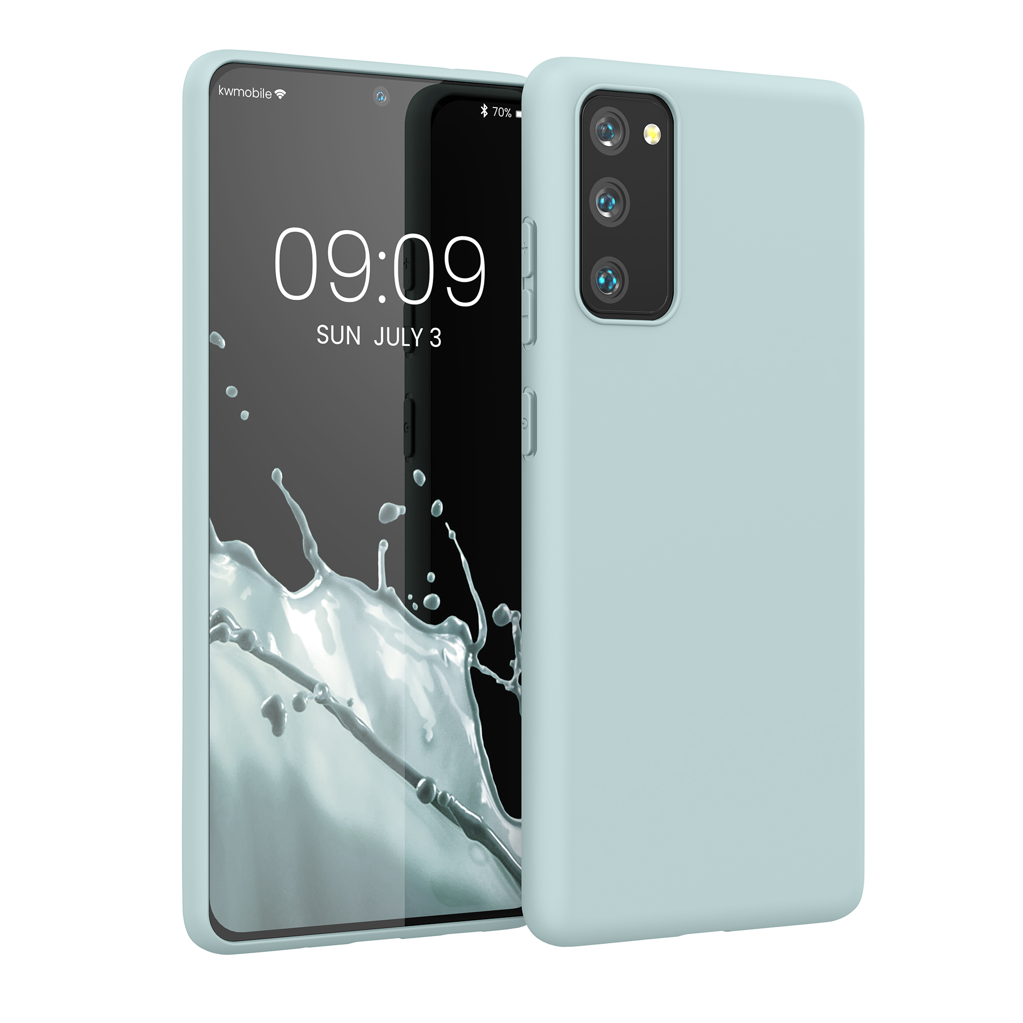 Kryt na mobil Samsung Galaxy S20 FE kwmobile TPU mintový