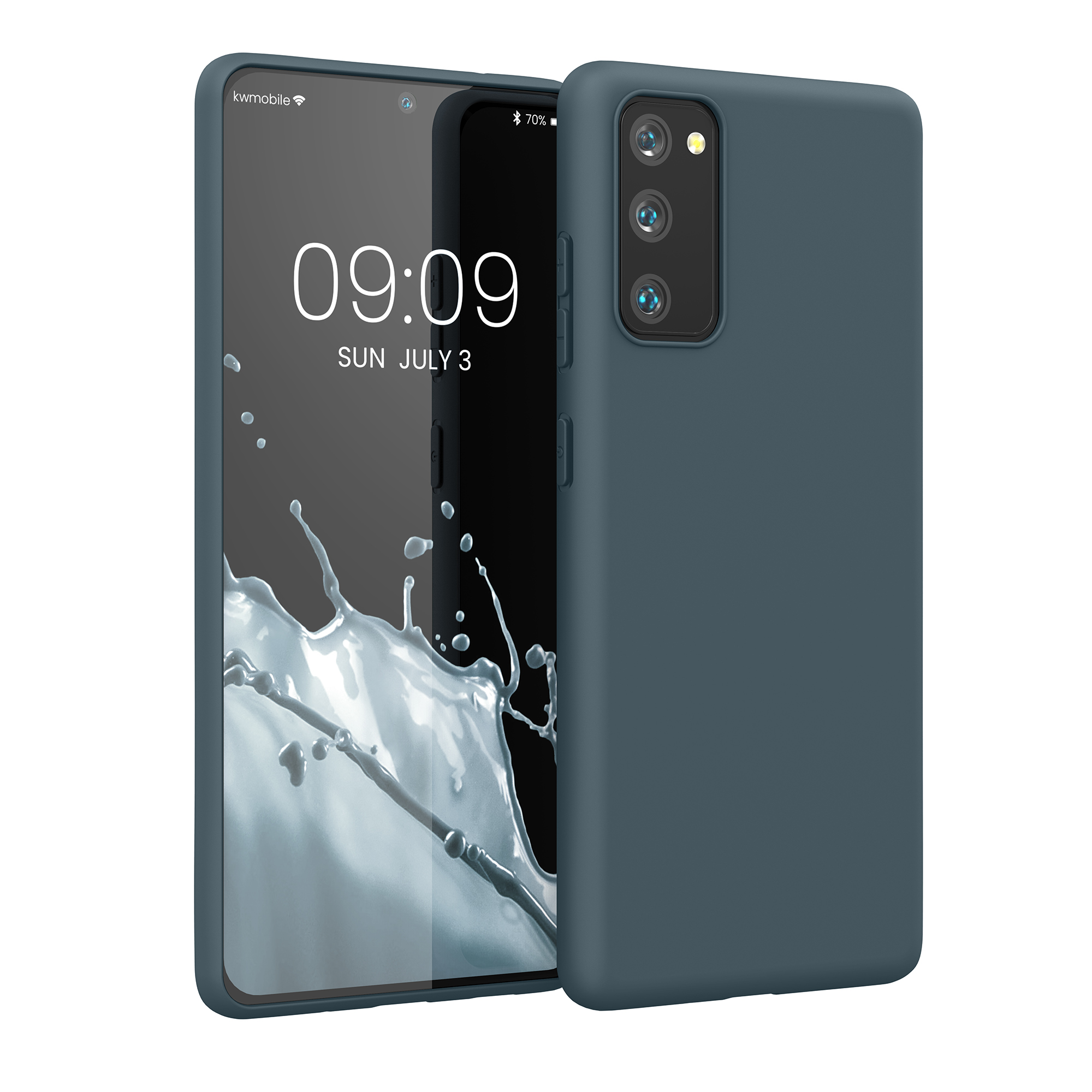 Kryt na mobil Samsung Galaxy S20 FE kwmobile TPU tmavě břidlicový