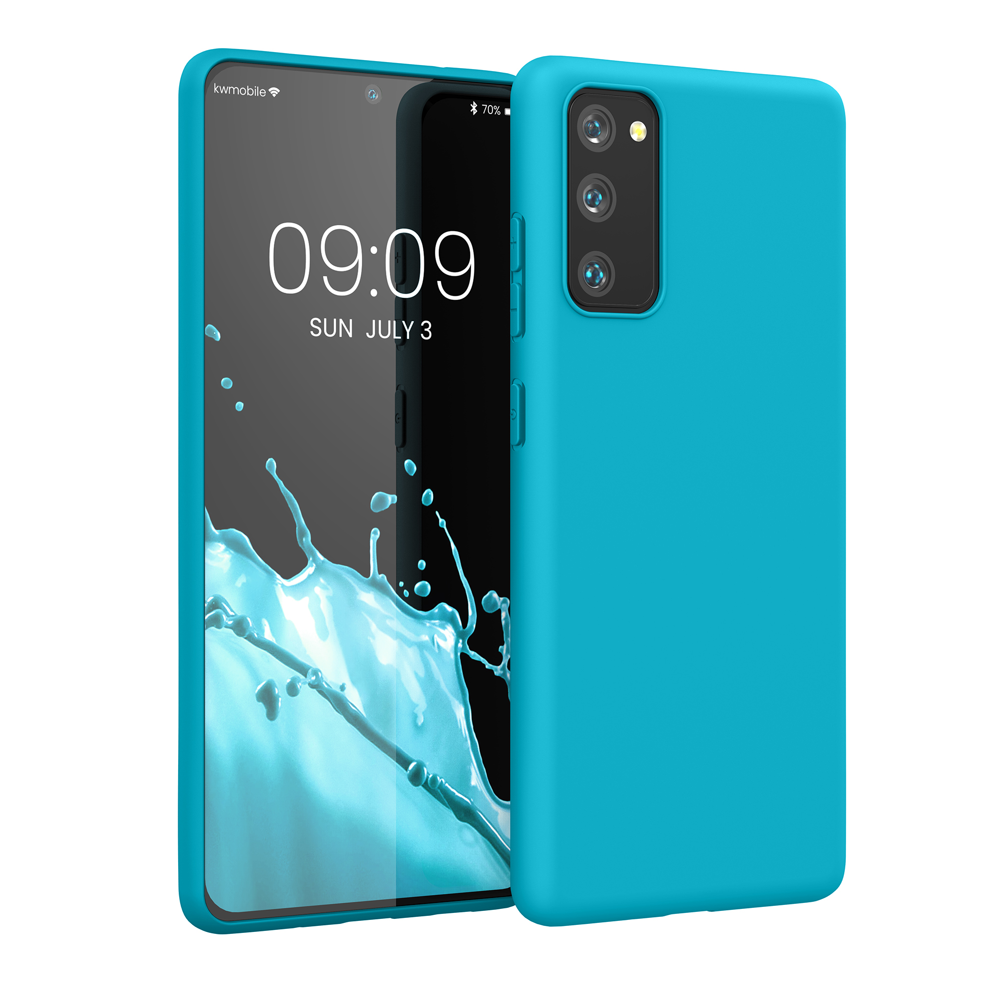 Kryt na mobil Samsung Galaxy S20 FE kwmobile TPU Cool Glacier