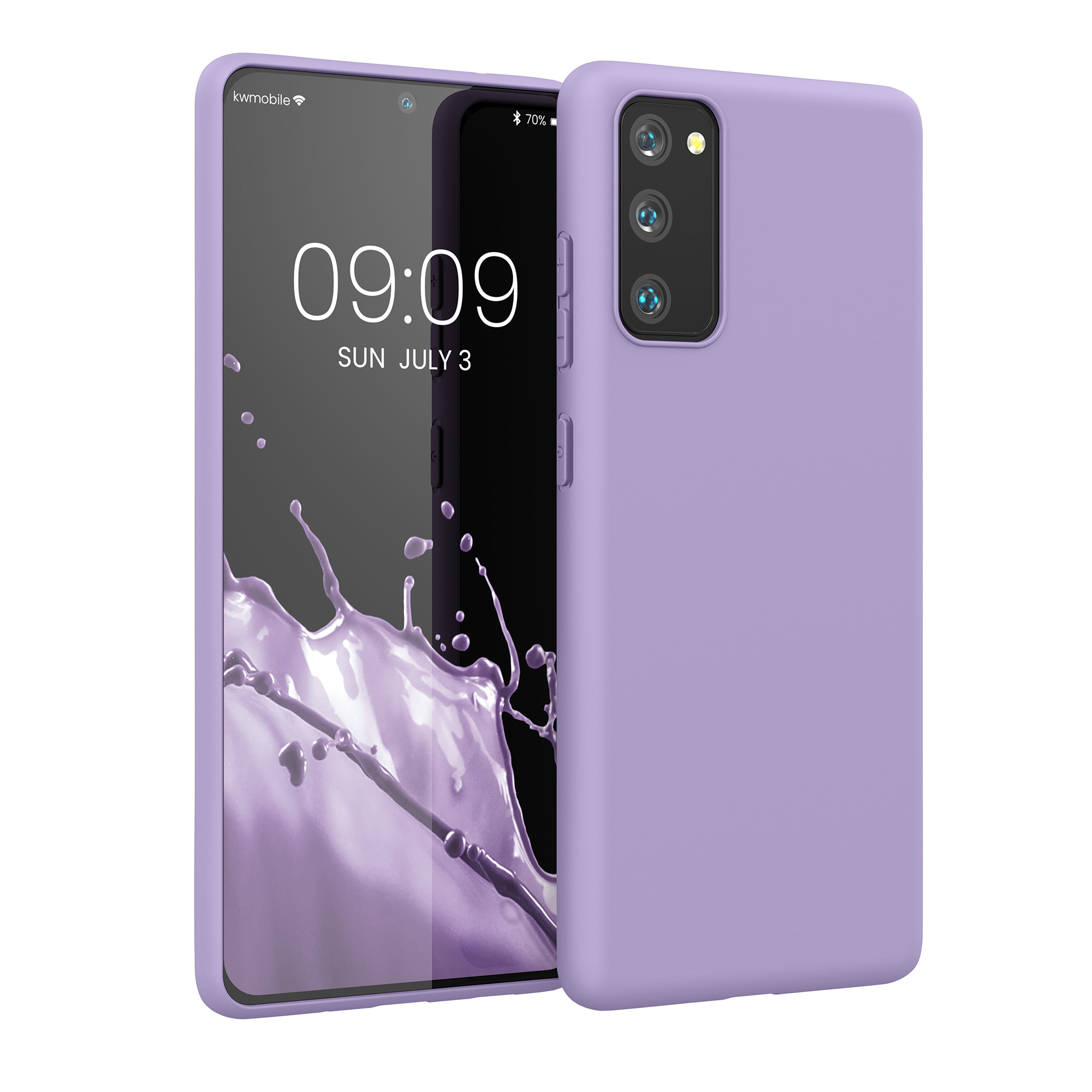Kryt na mobil Samsung Galaxy S20 FE kwmobile TPU fialovo-purpurový