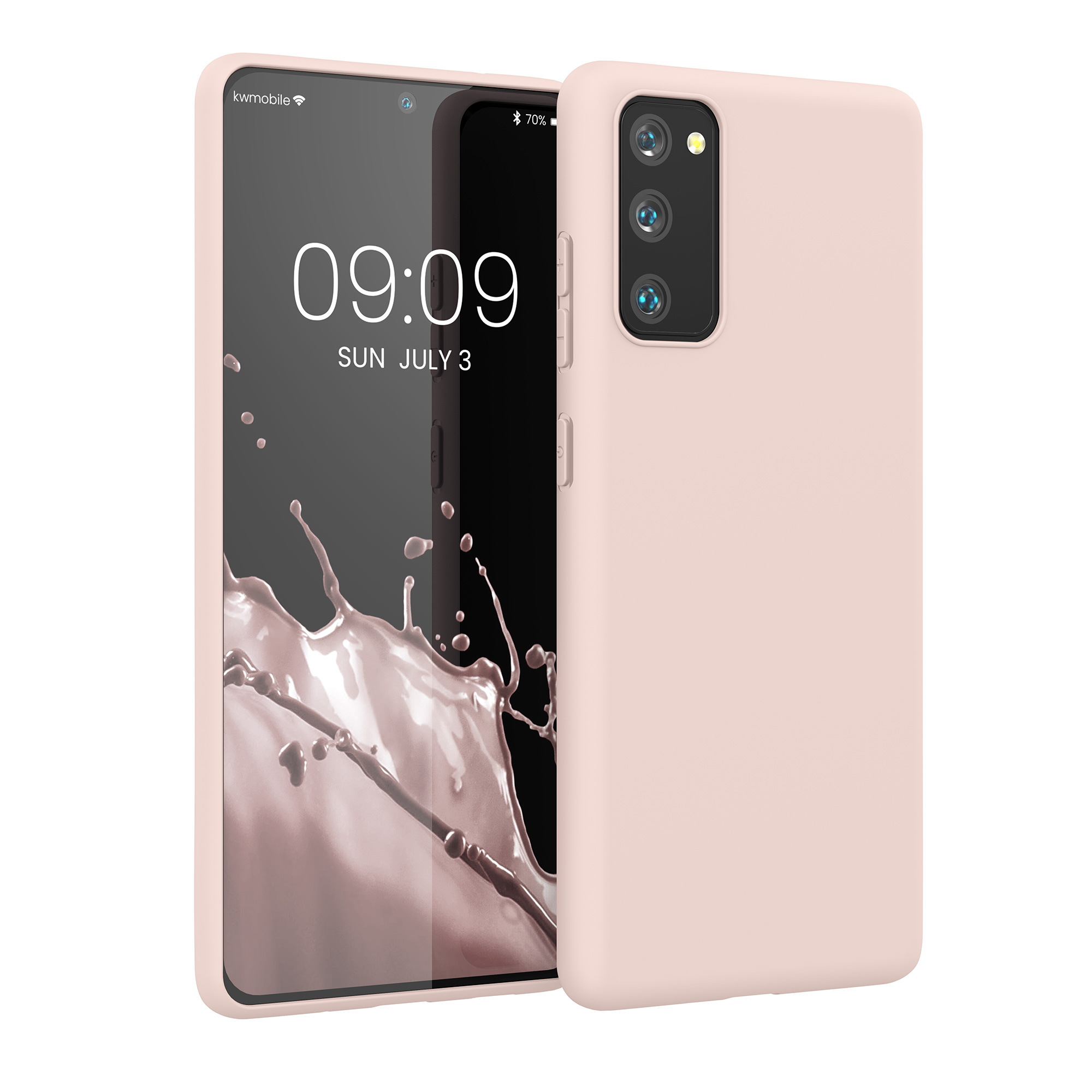 Kryt na mobil Samsung Galaxy S20 FE kwmobile TPU Coconut Swirl