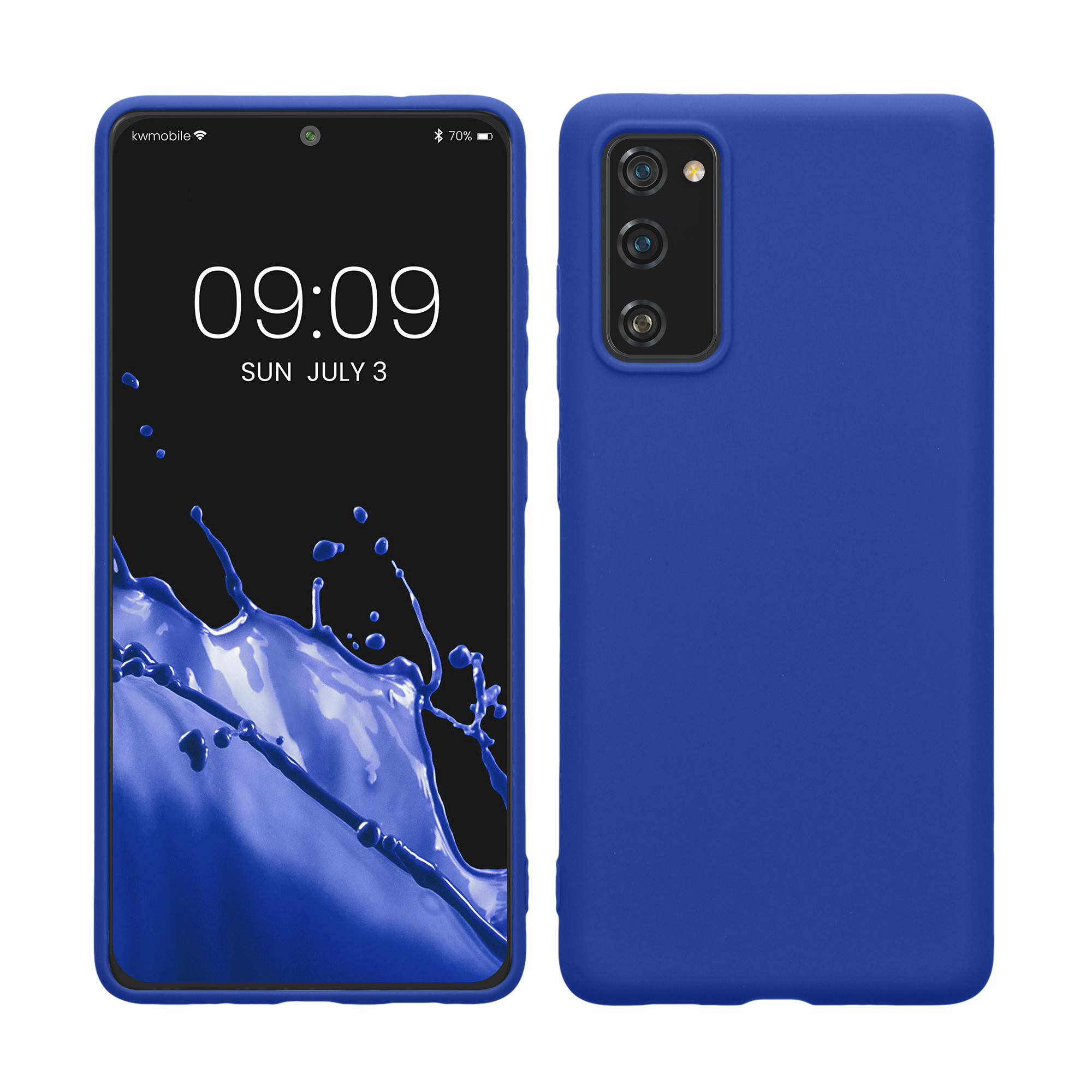 Kryt na mobil Samsung Galaxy S20 FE kwmobile TPU baltsky modrý