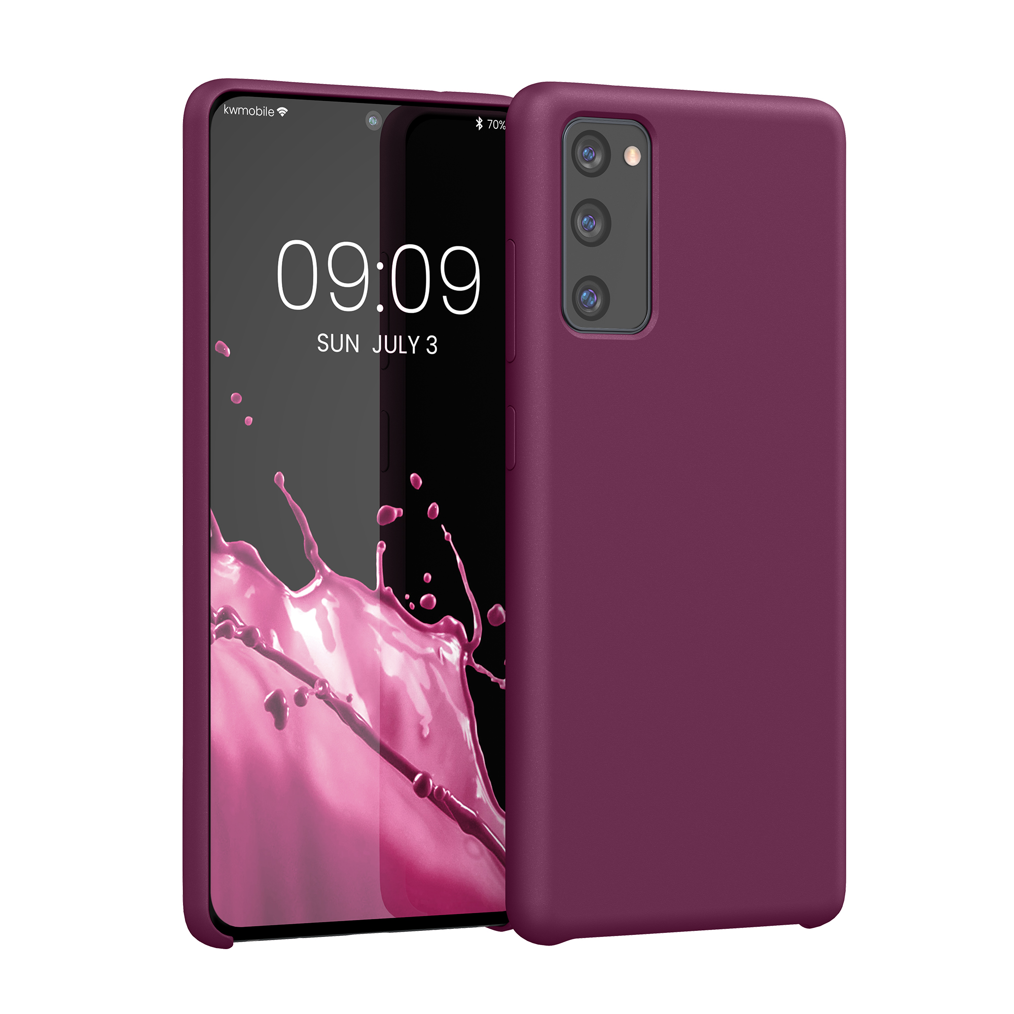 Kryt na mobil Samsung Galaxy S20 FE kwmobile TPU vínově fialový