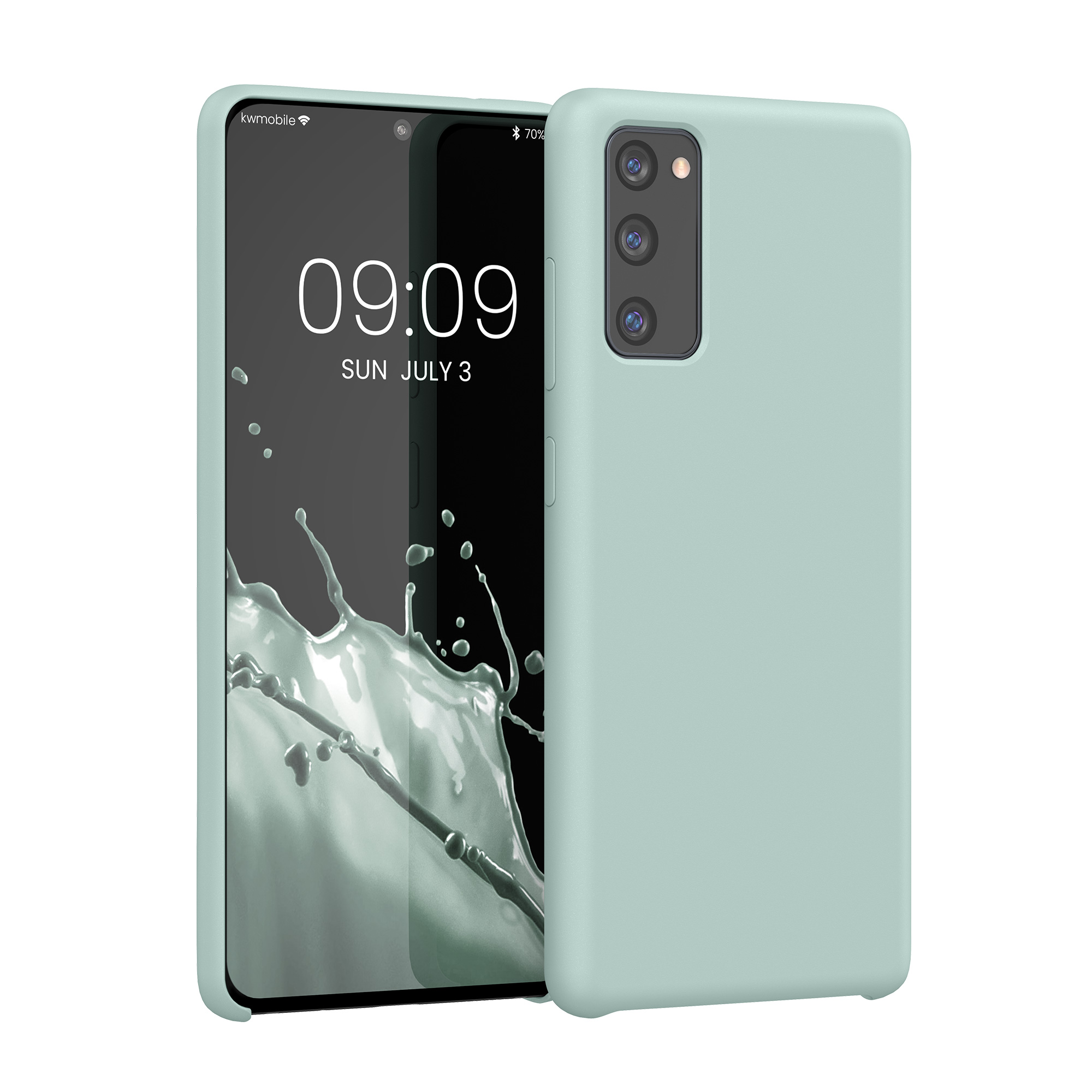 Kryt na mobil Samsung Galaxy S20 FE kwmobile TPU mintový