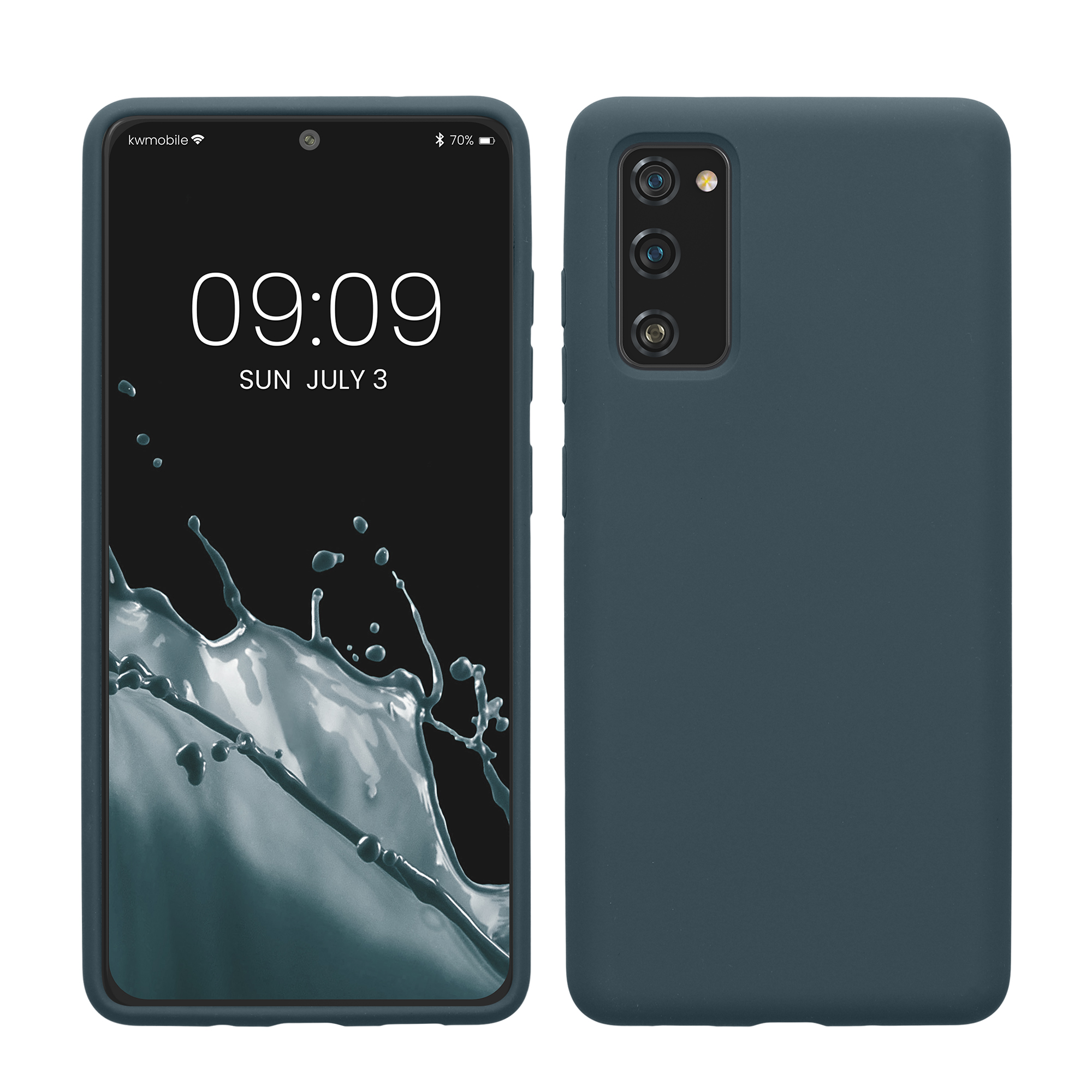 Kryt na mobil Samsung Galaxy S20 FE kwmobile TPU tmavě břidlicový