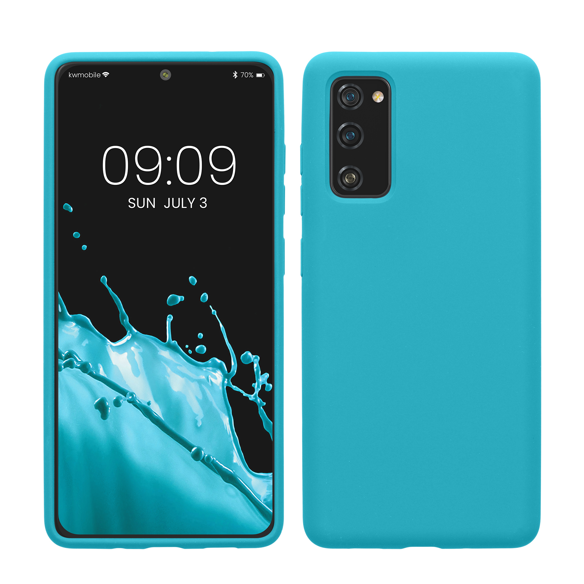Kryt na mobil Samsung Galaxy S20 FE kwmobile TPU Cool Glacier