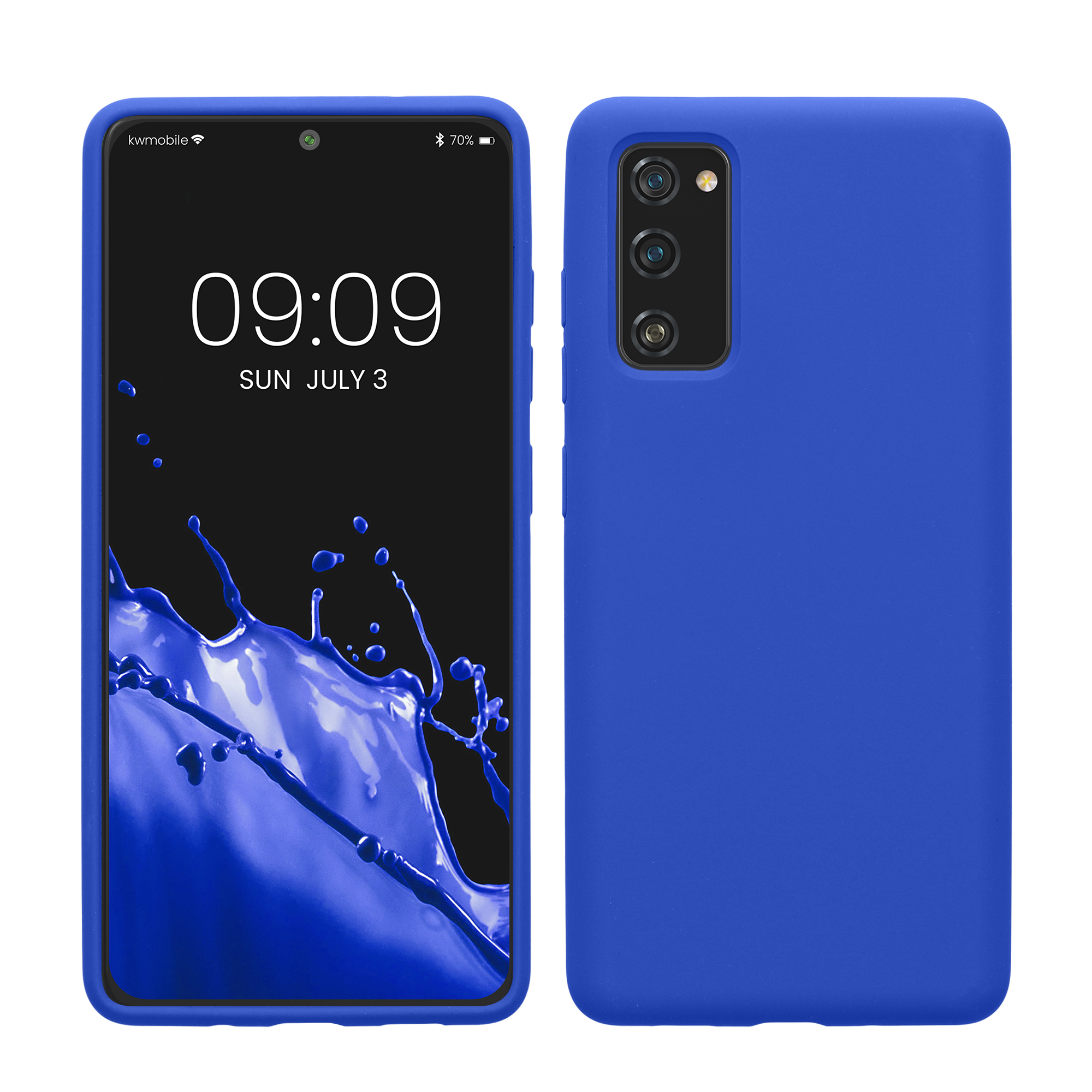 Kryt na mobil Samsung Galaxy S20 FE kwmobile TPU baltsky modrý