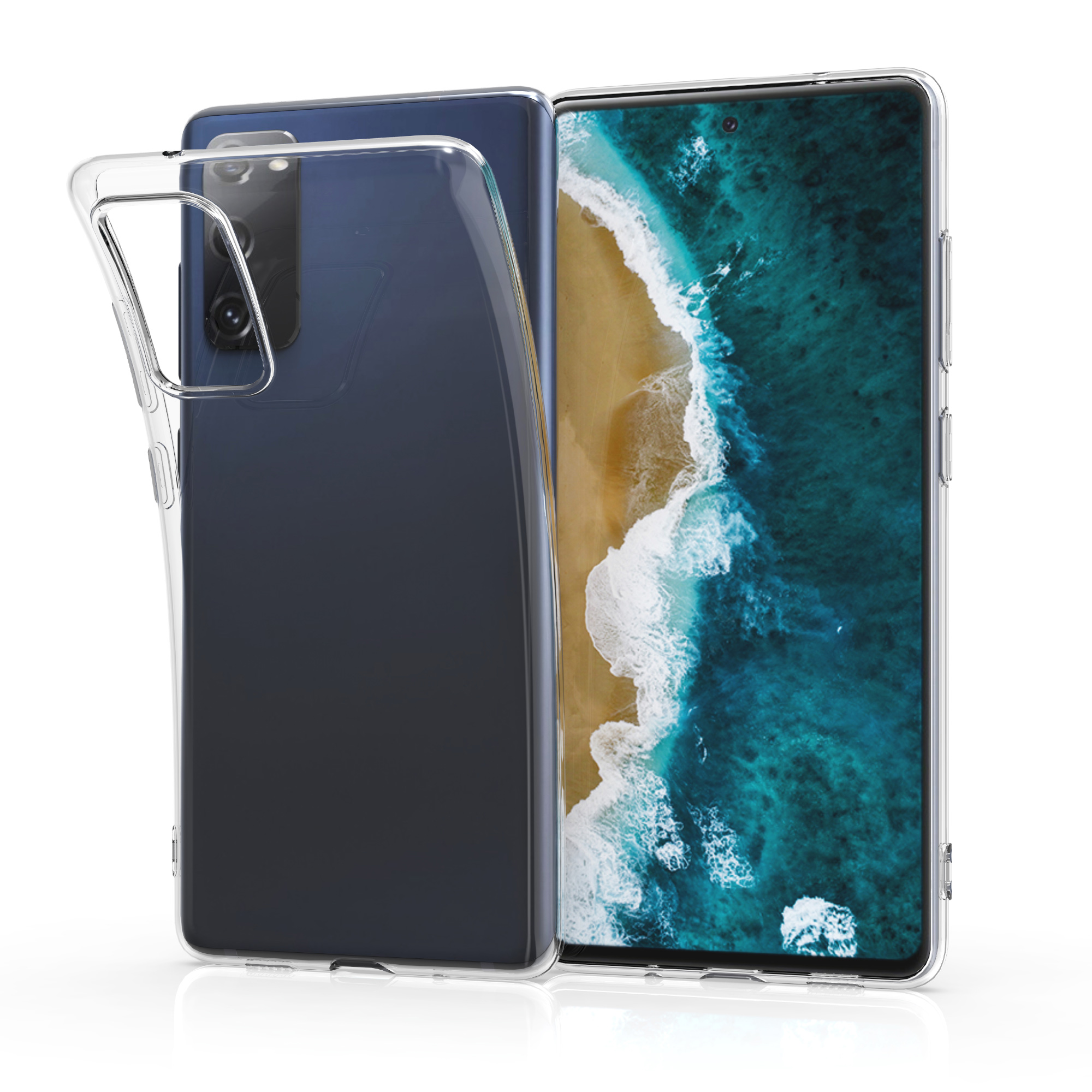 Čirý kryt na mobil Samsung Galaxy S20 FE - Clear kwmobile transparentní