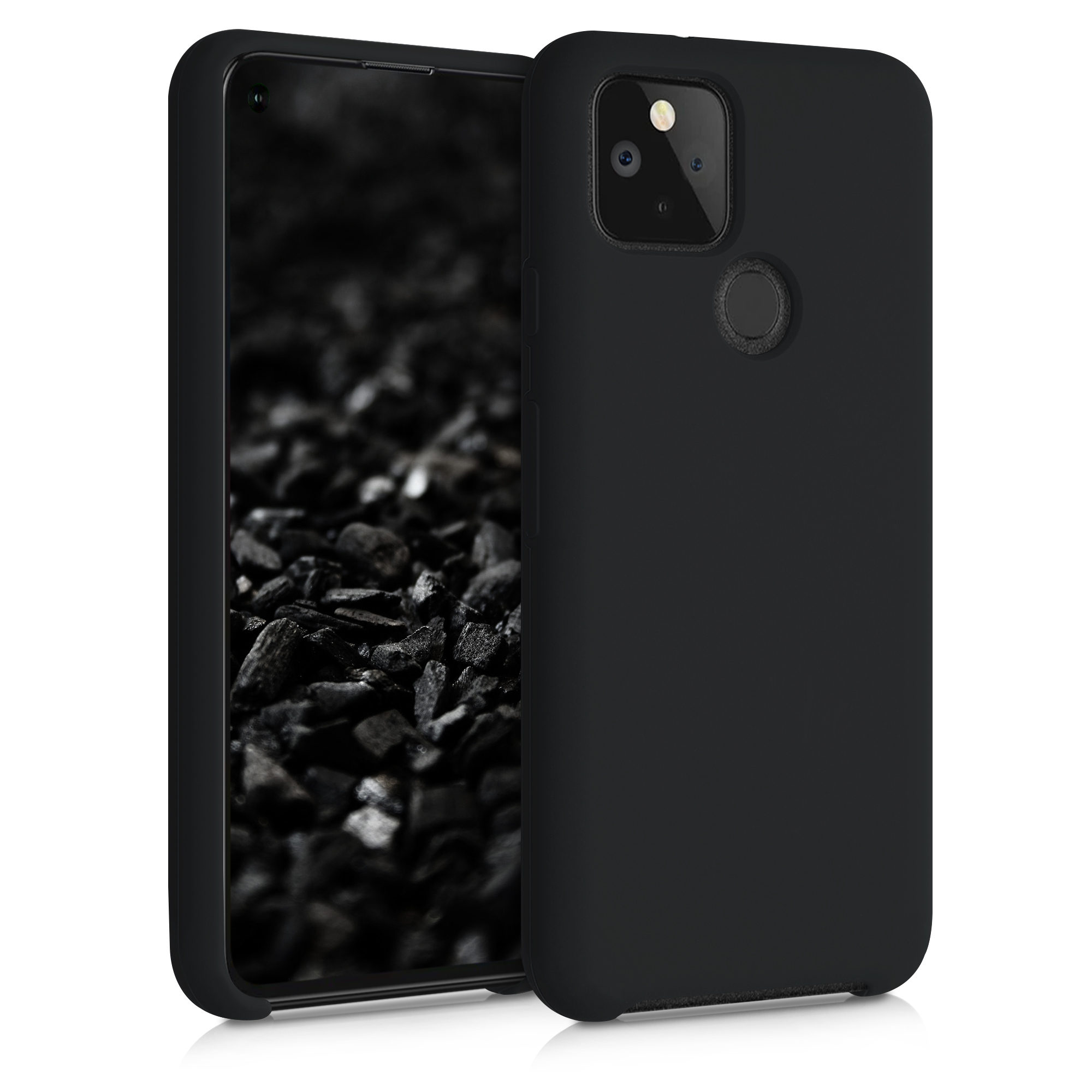 Zadní kryt kwmobile pro Google Pixel 5 - wireless charging černá