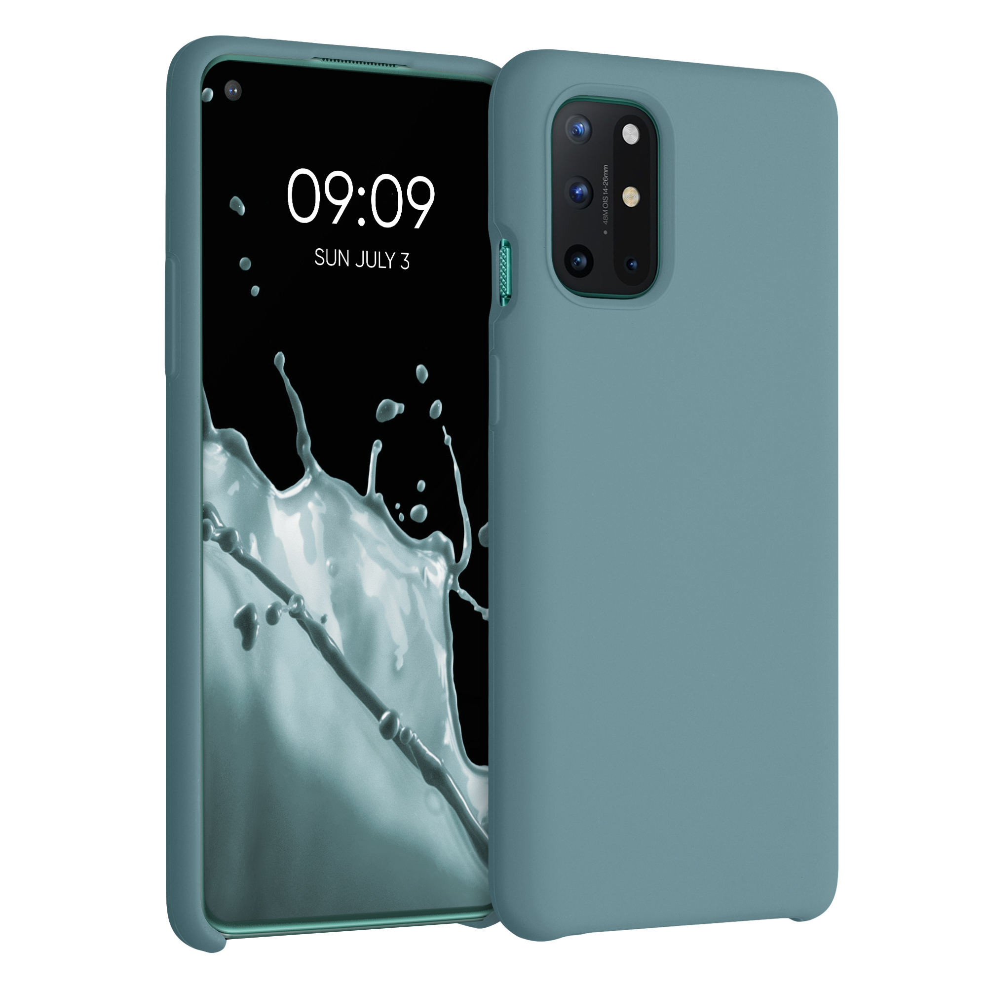 Kryt na mobil OnePlus 8T kwmobile TPU arktická noc