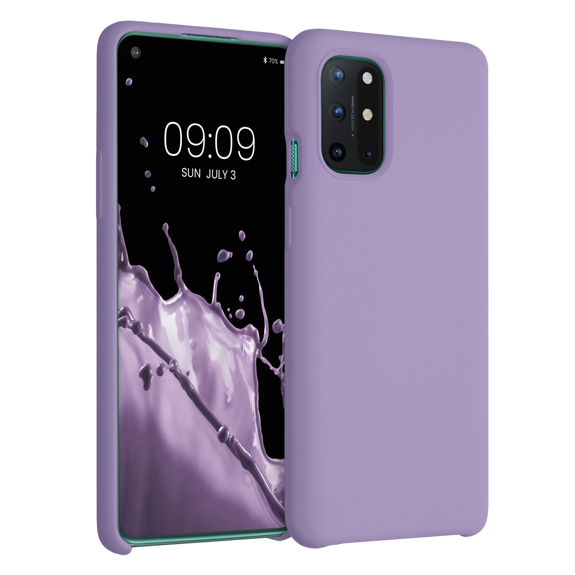 Kryt na mobil OnePlus 8T kwmobile TPU fialová