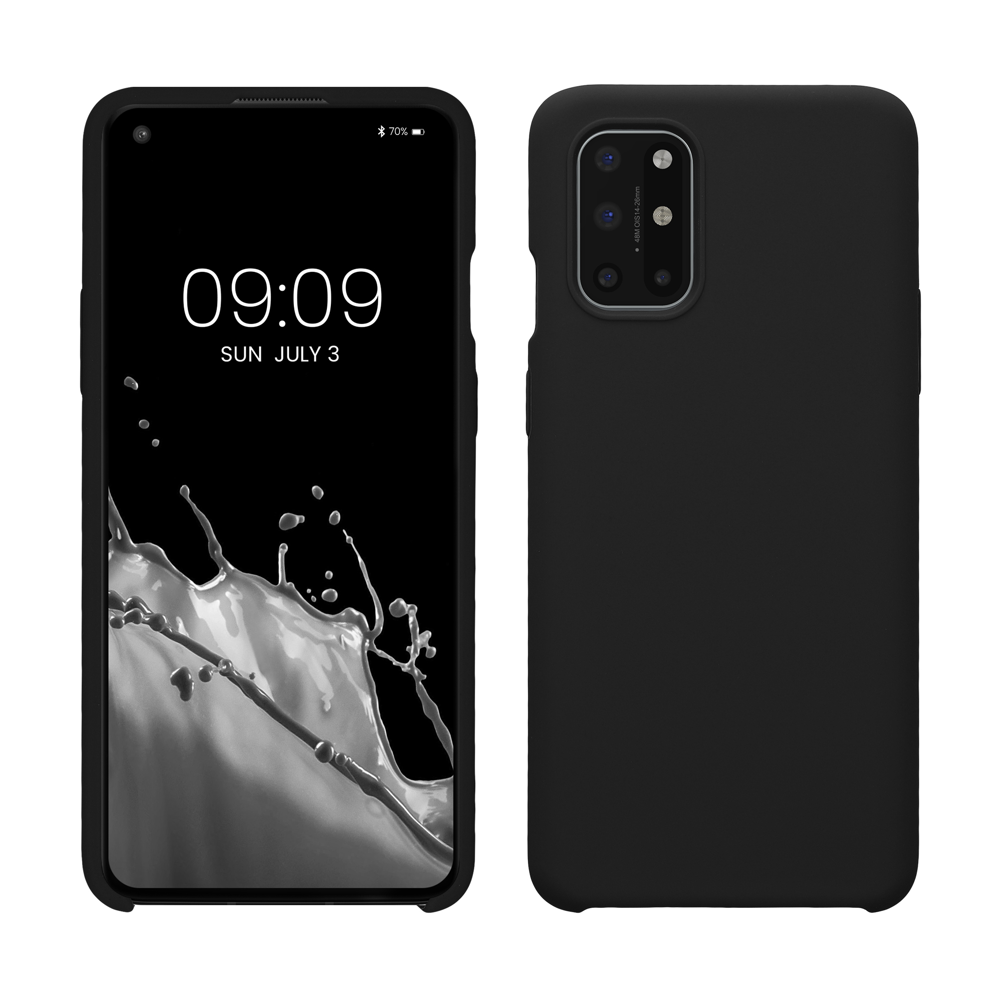 Kryt na mobil OnePlus 8T kwmobile TPU matná černá