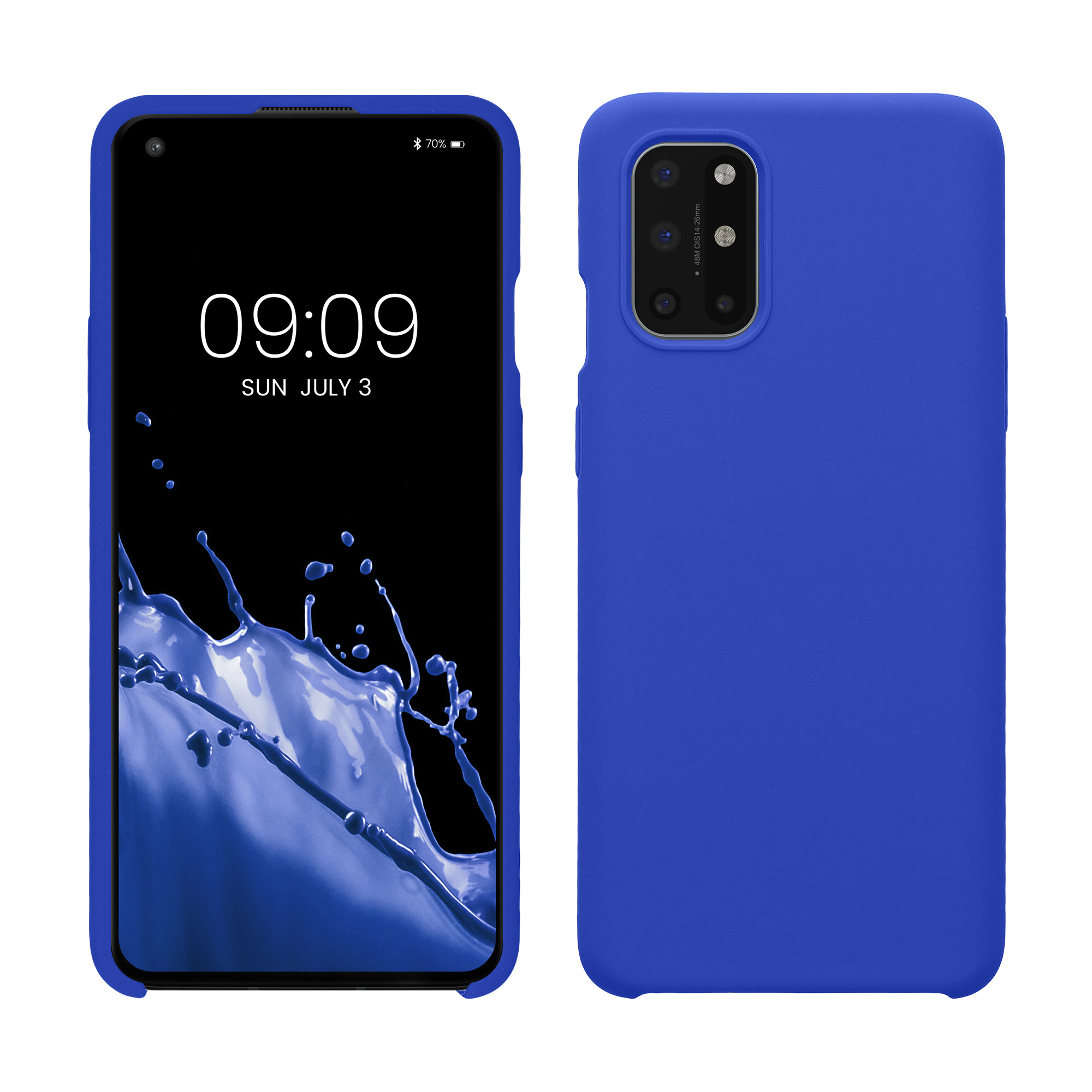 Kryt na mobil OnePlus 8T kwmobile TPU baltická modrá