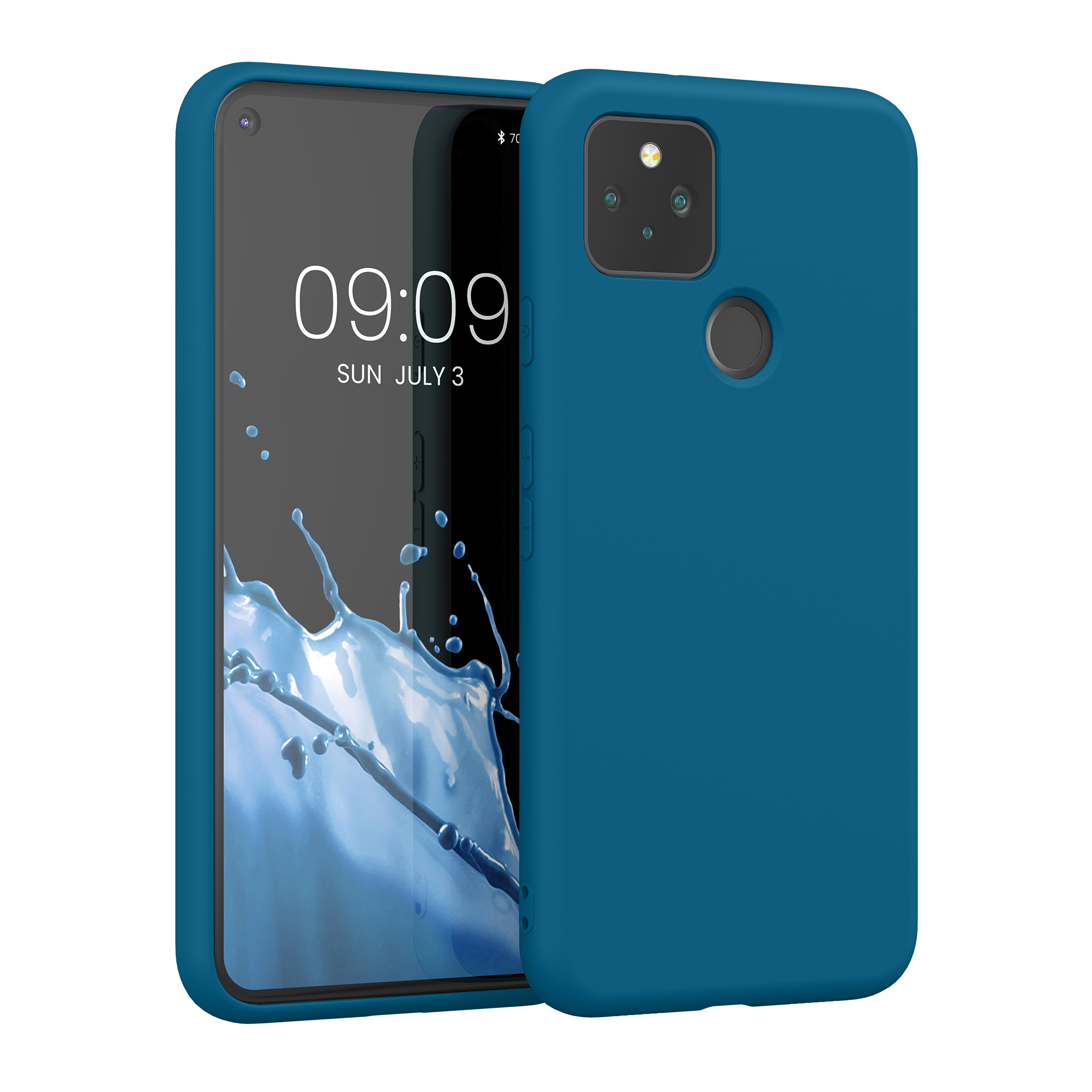 Zadní kryt kwmobile pro Google Pixel 5 - karibská modrá