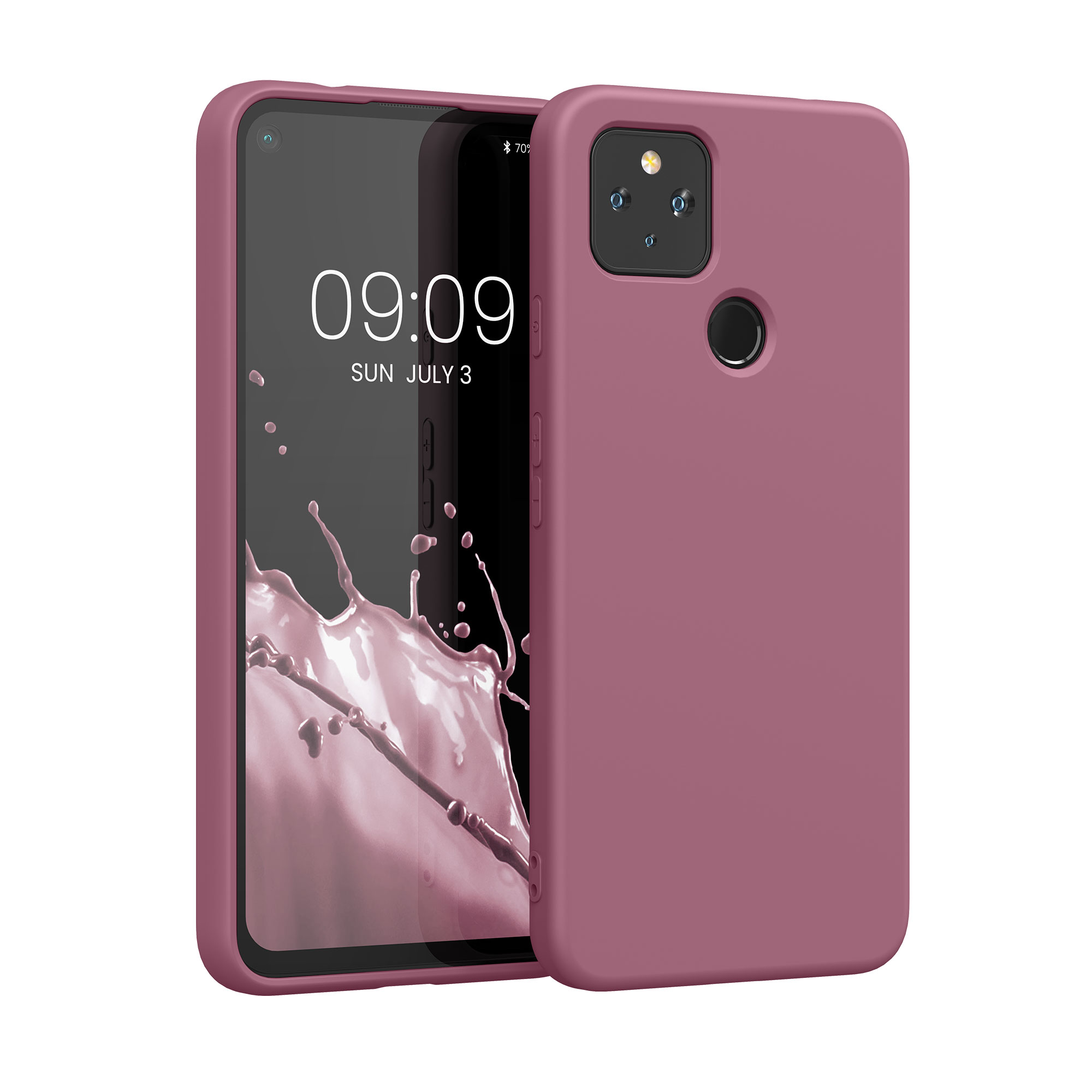 Zadní kryt kwmobile pro Google Pixel 4a - tmavě růžová