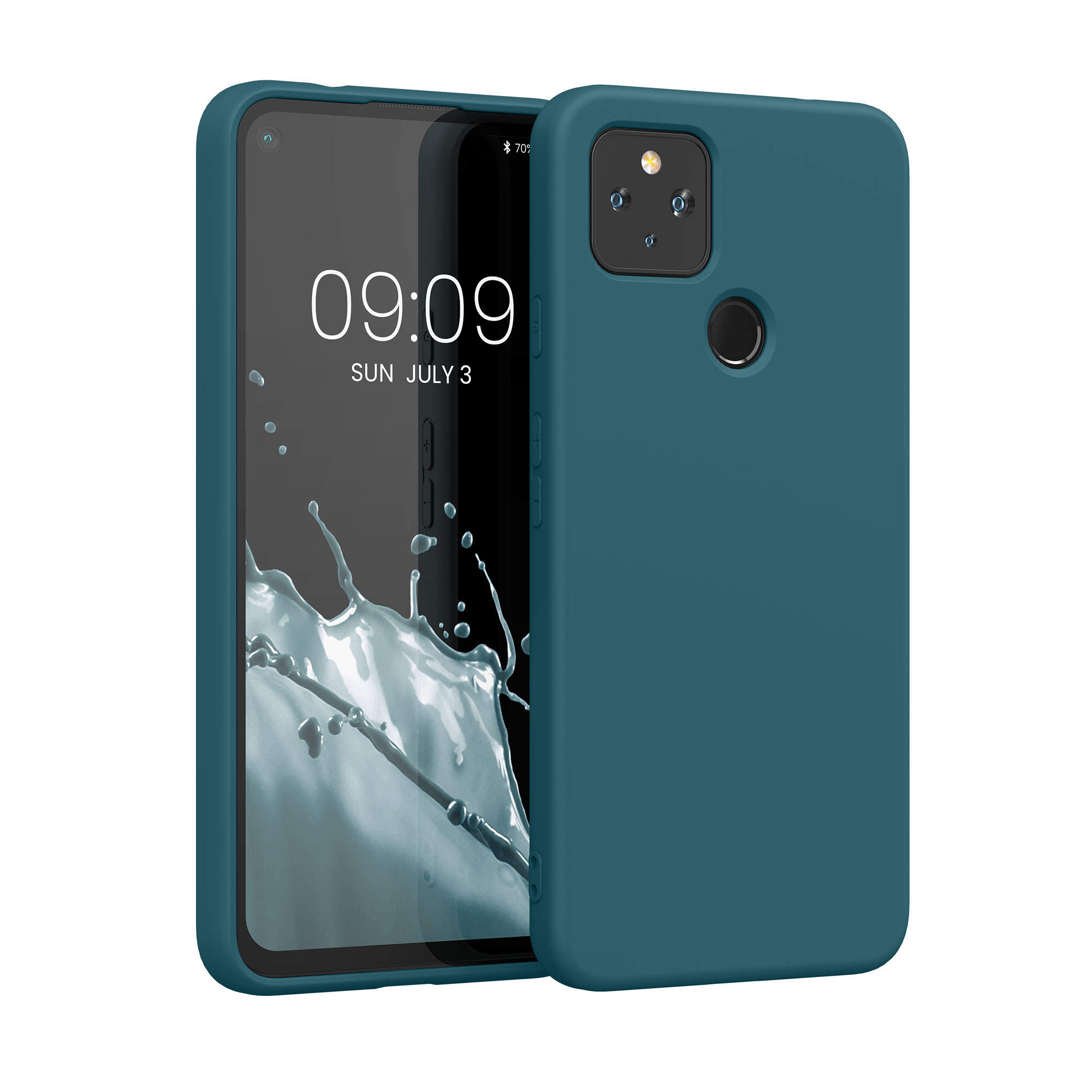 Zadní kryt kwmobile pro Google Pixel 4a - matná petrolejová