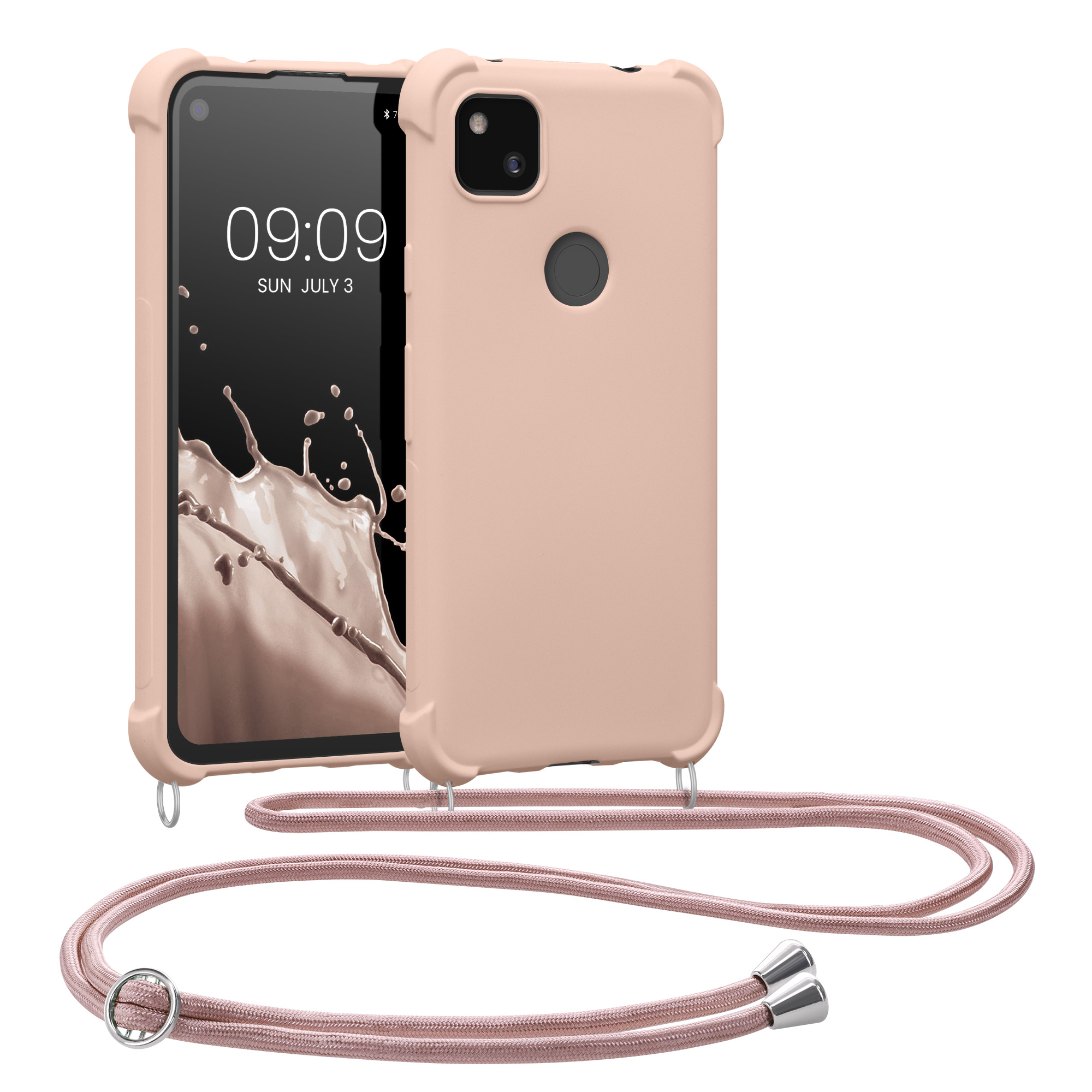 Crossbody kryt kwmobile pro Google Pixel 4a - mother of pearl