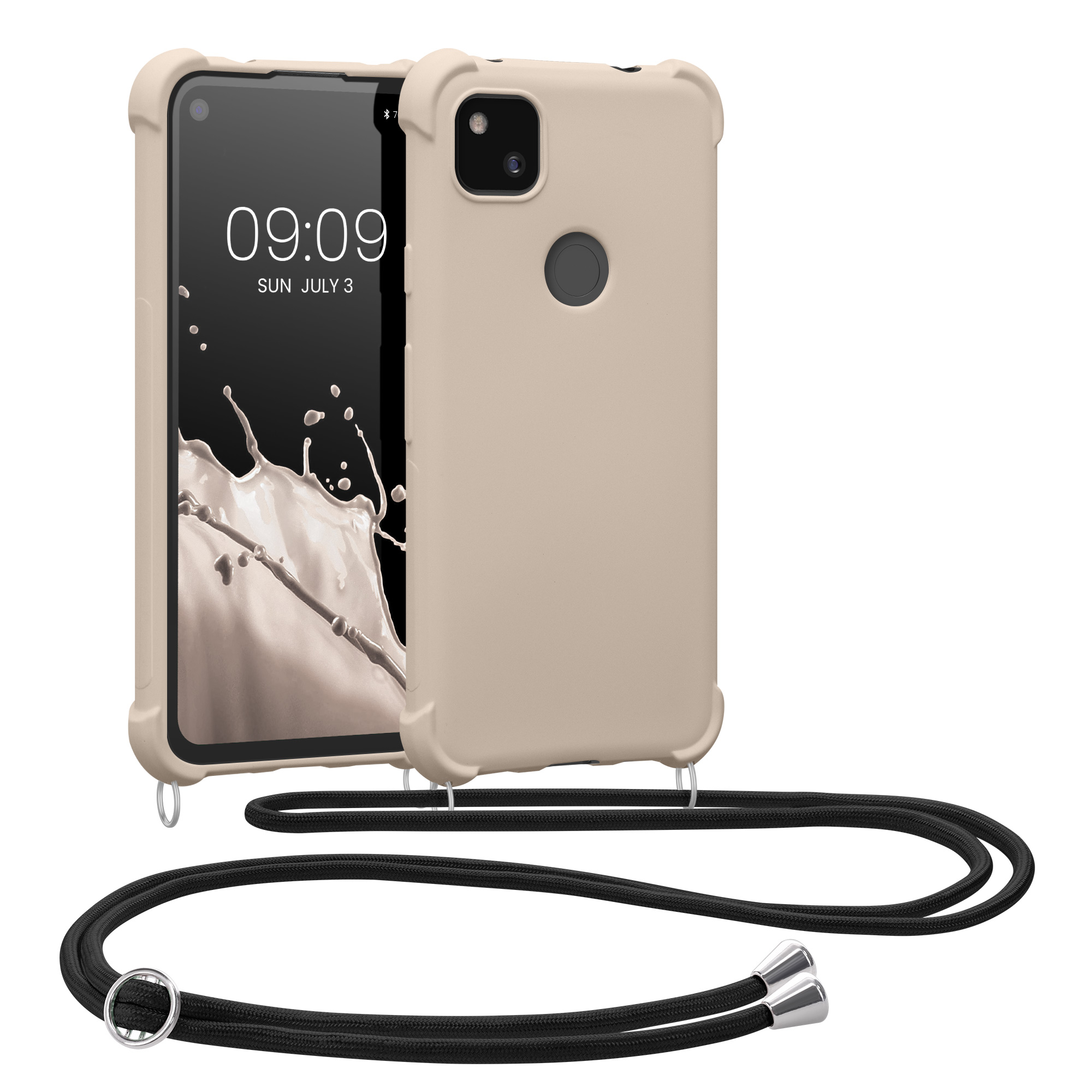 Crossbody kryt kwmobile pro Google Pixel 4a - cream