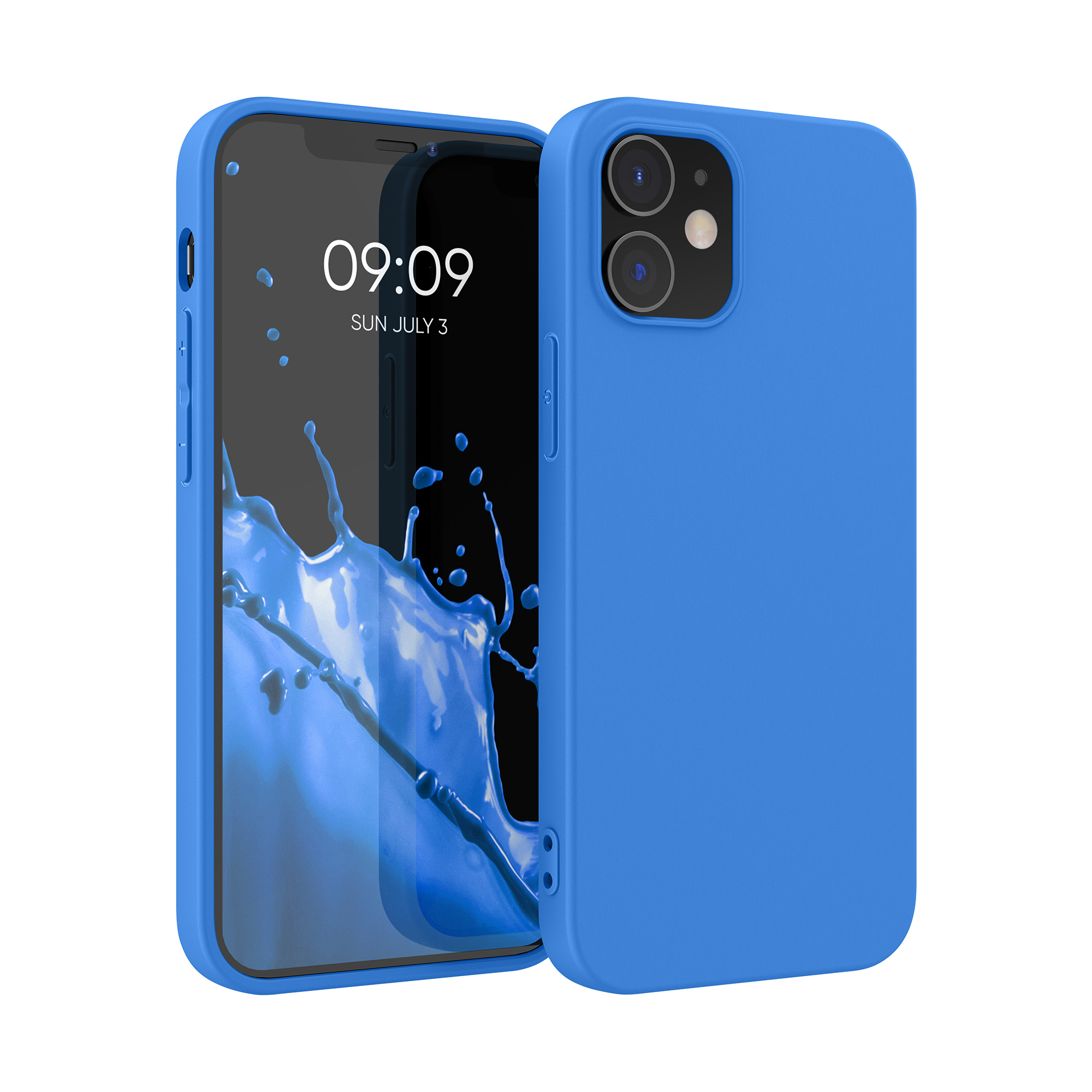 Silikonový kryt kwmobile pro iPhone 12 / iPhone 12 Pro - mořský vánek