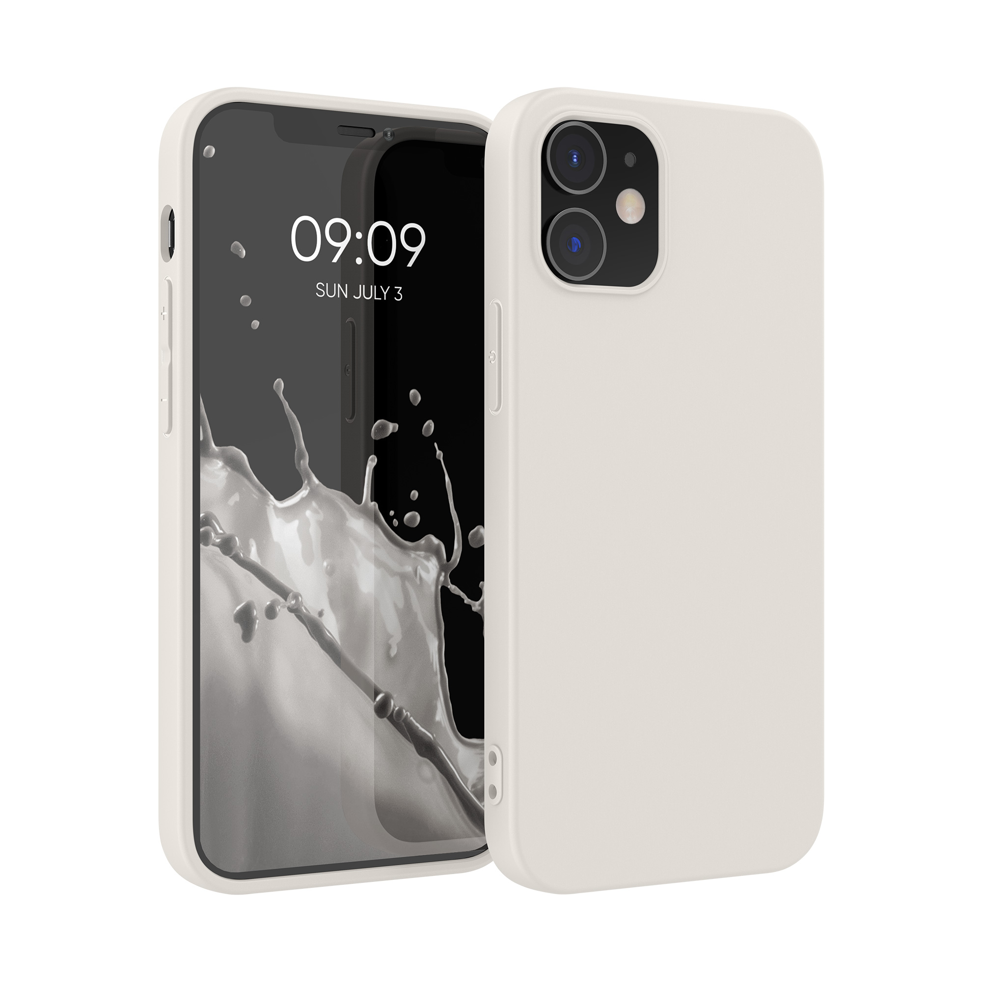 Silikonový kryt kwmobile pro iPhone 12 / iPhone 12 Pro - Moon Glow