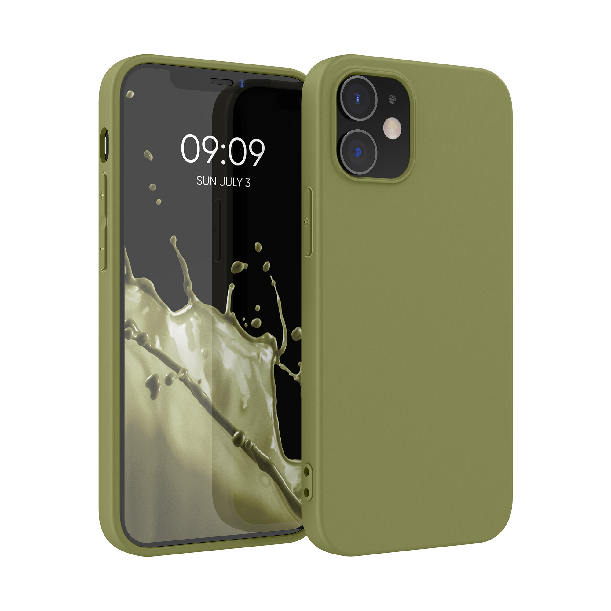 Kryt na mobil kwmobile iPhone 12 / iPhone 12 Pro - Pottery Green