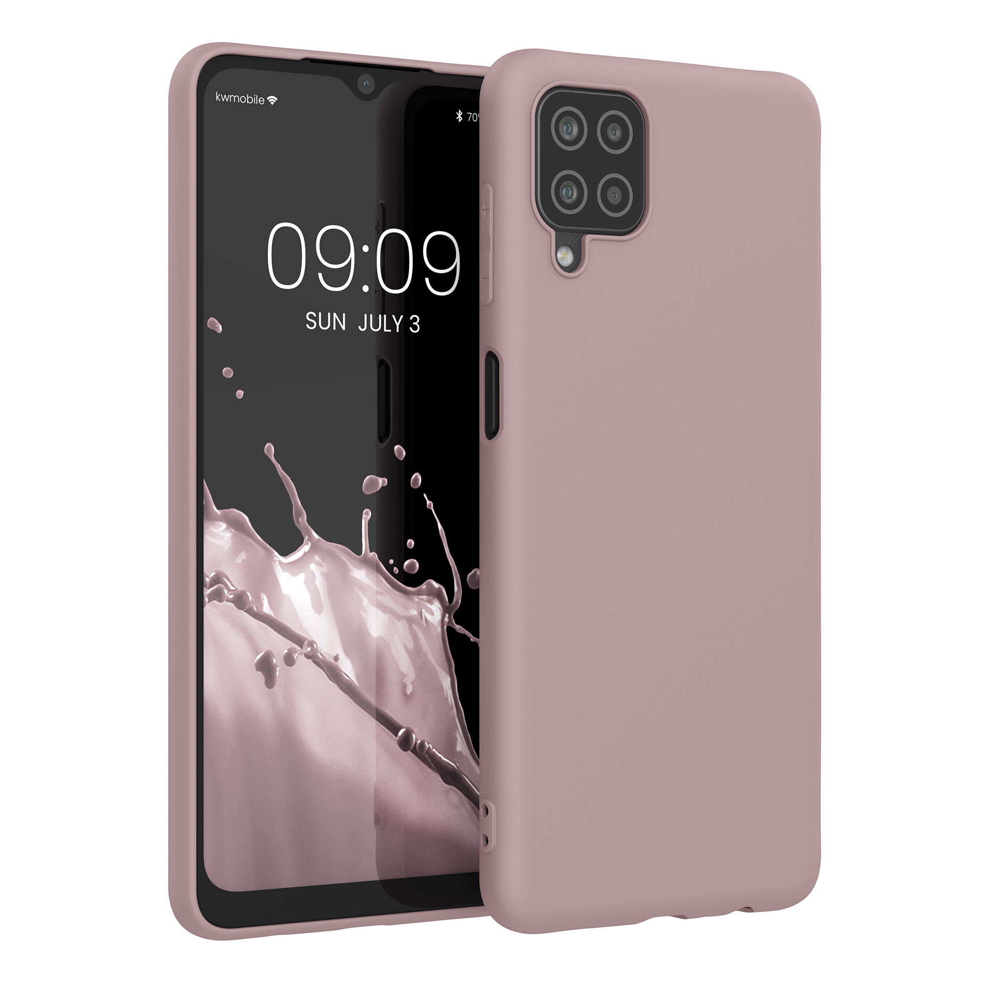 Kryt na mobil Samsung Galaxy A12 kwmobile TPU nude lila