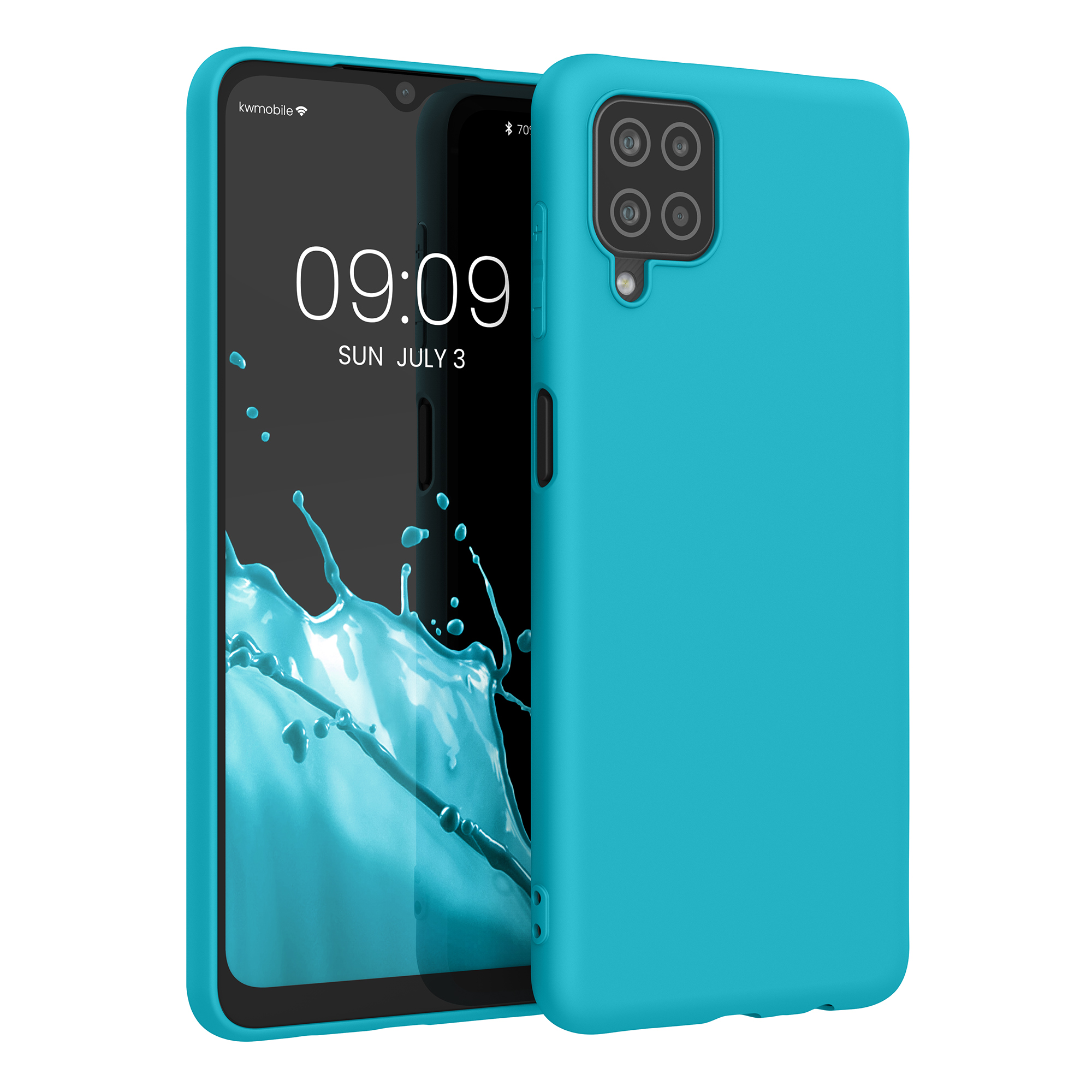 Kryt na mobil Samsung Galaxy A12 kwmobile TPU Cool Glacier
