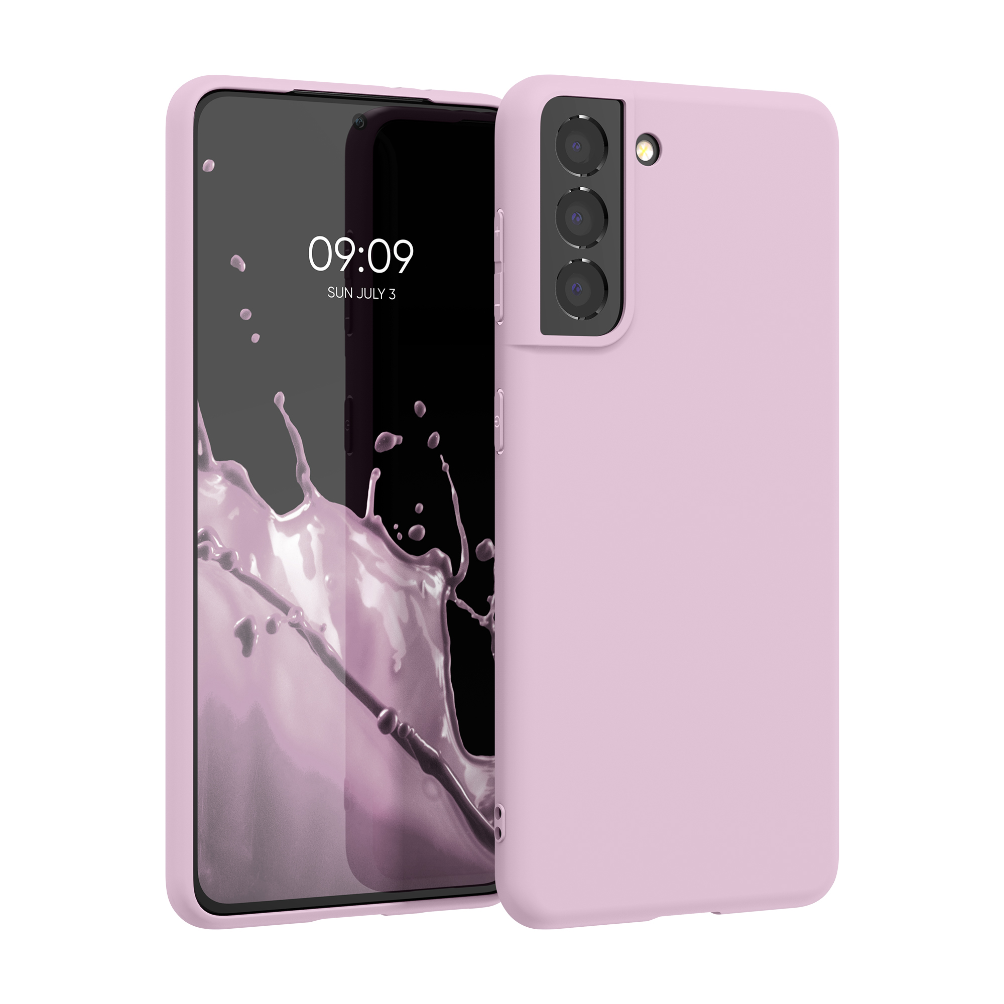 Kryt na mobil Samsung Galaxy S21 kwmobile TPU mauve