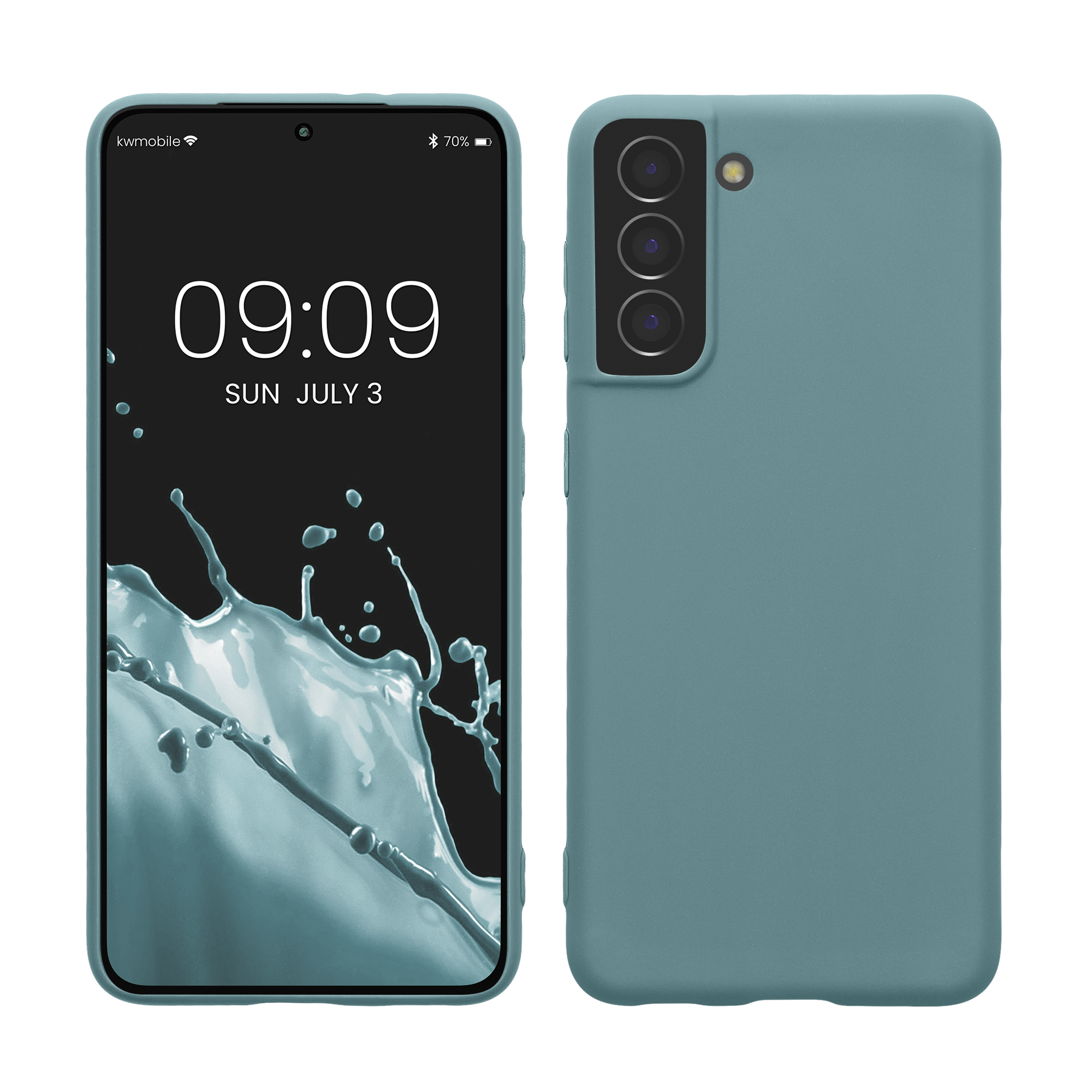 Kryt na mobil Samsung Galaxy S21 kwmobile TPU Antique Stone