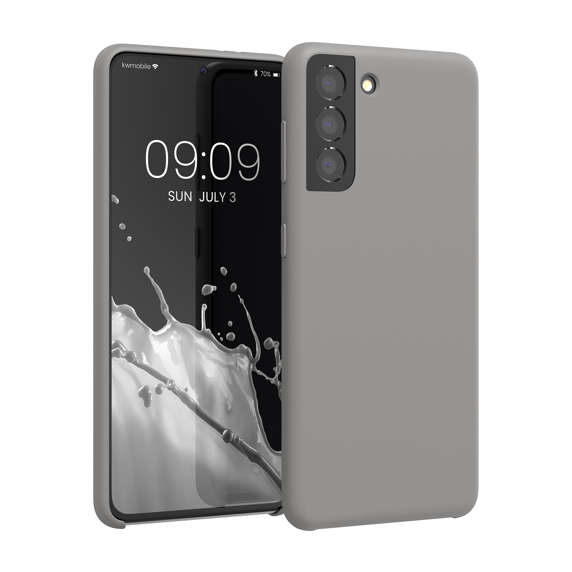 Kryt na mobil Samsung Galaxy S21 kwmobile TPU Stone Dust