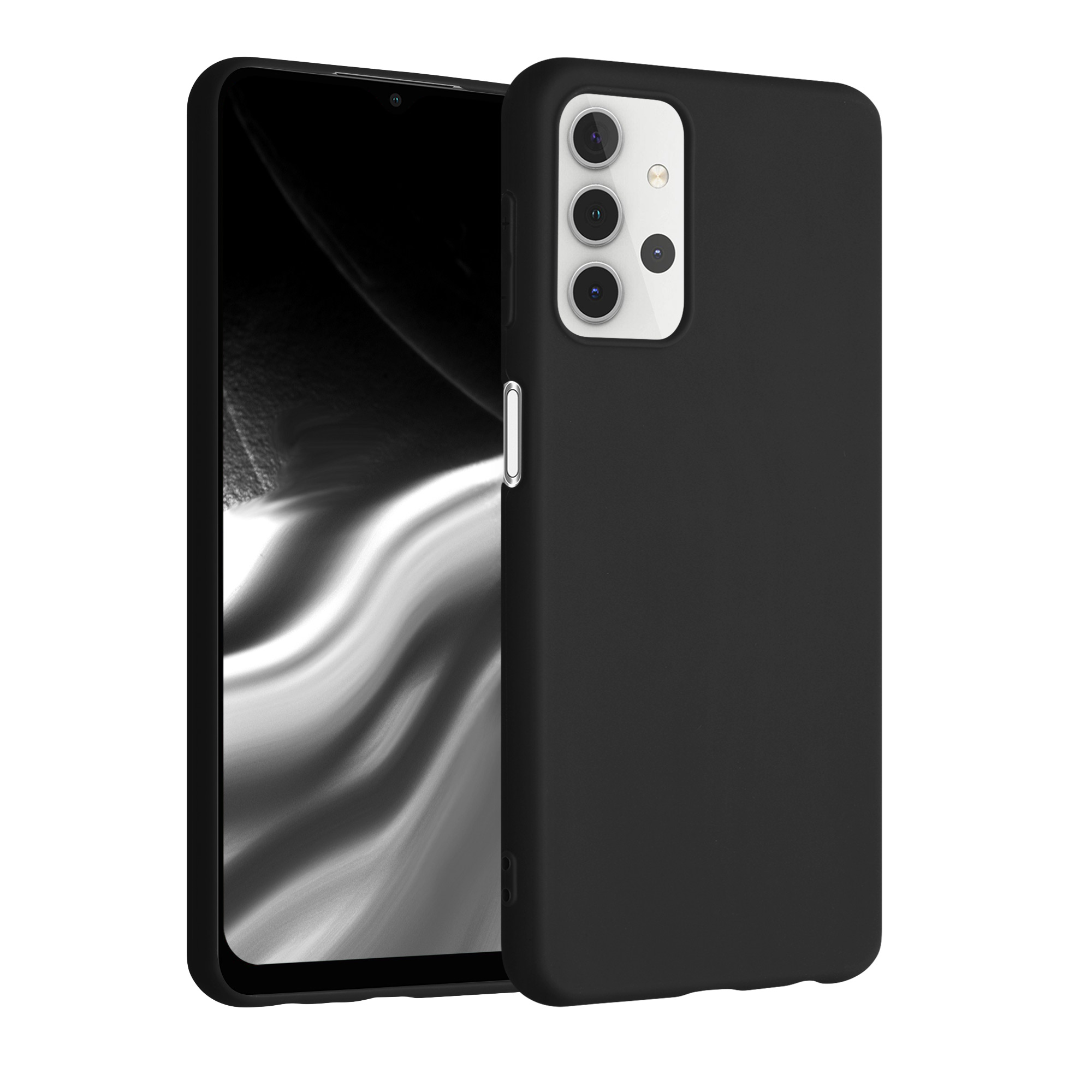 Kryt na mobil Samsung Galaxy A32 5G kwmobile TPU Matná černá