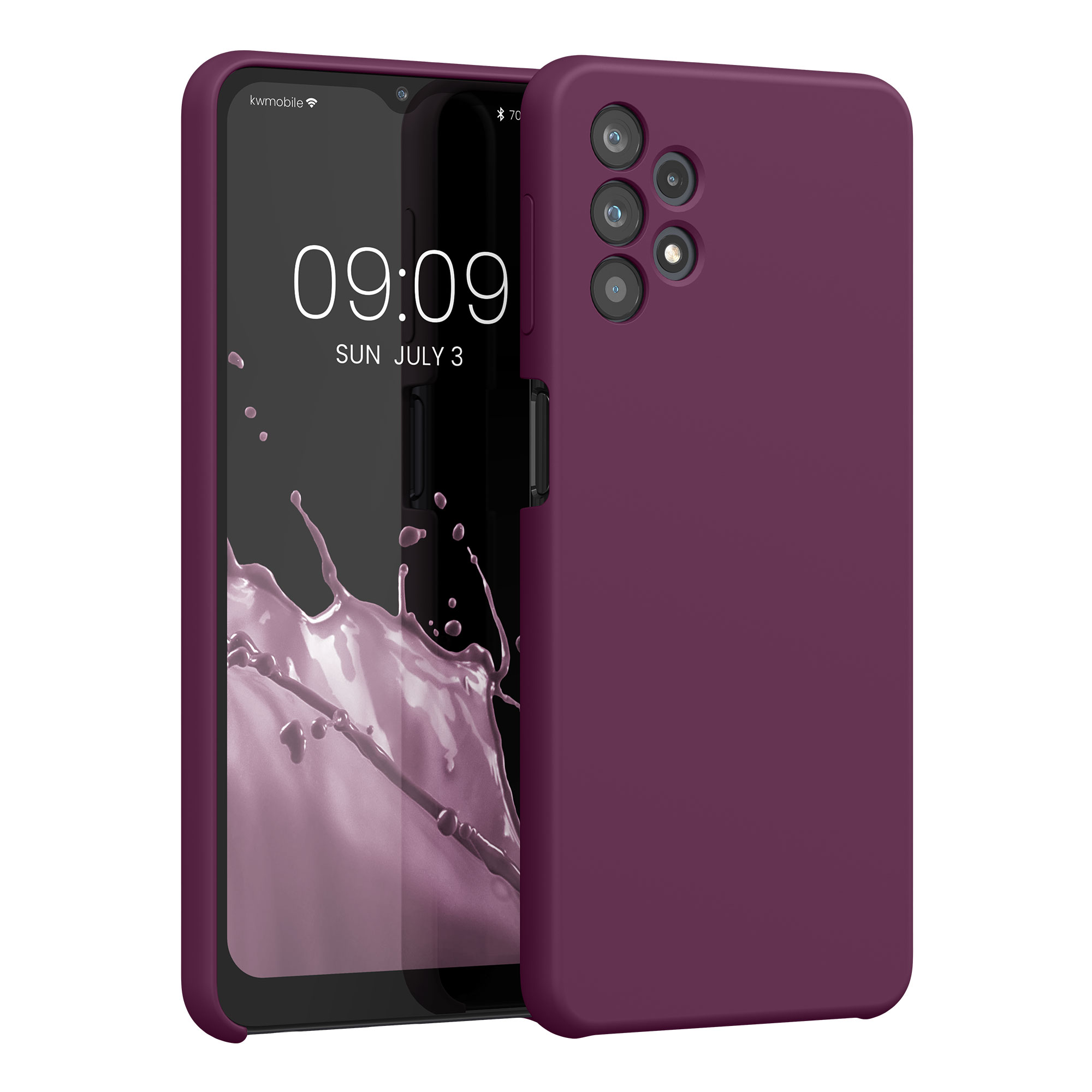 Kryt na mobil Samsung Galaxy A32 5G kwmobile TPU Bordeaux fialová