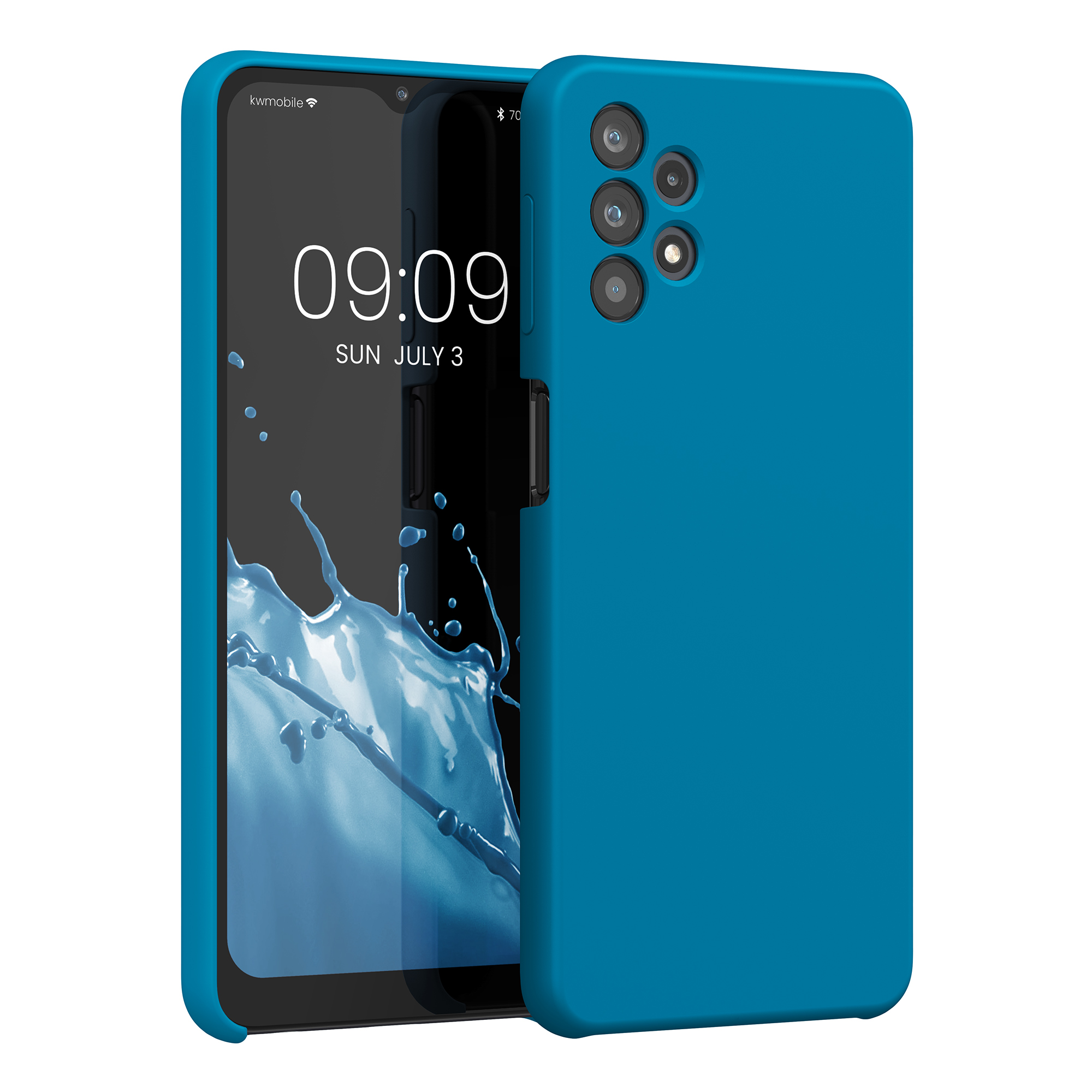 Kryt na mobil Samsung Galaxy A32 5G kwmobile TPU Karibská modrá