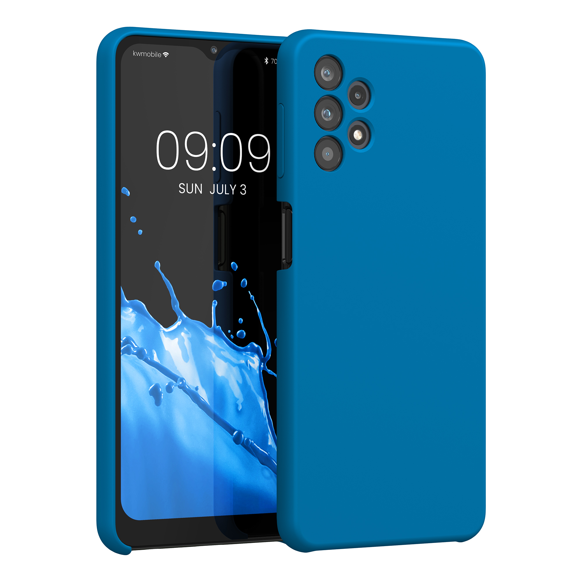 Kryt na mobil Samsung Galaxy A32 5G kwmobile TPU Modrý útes