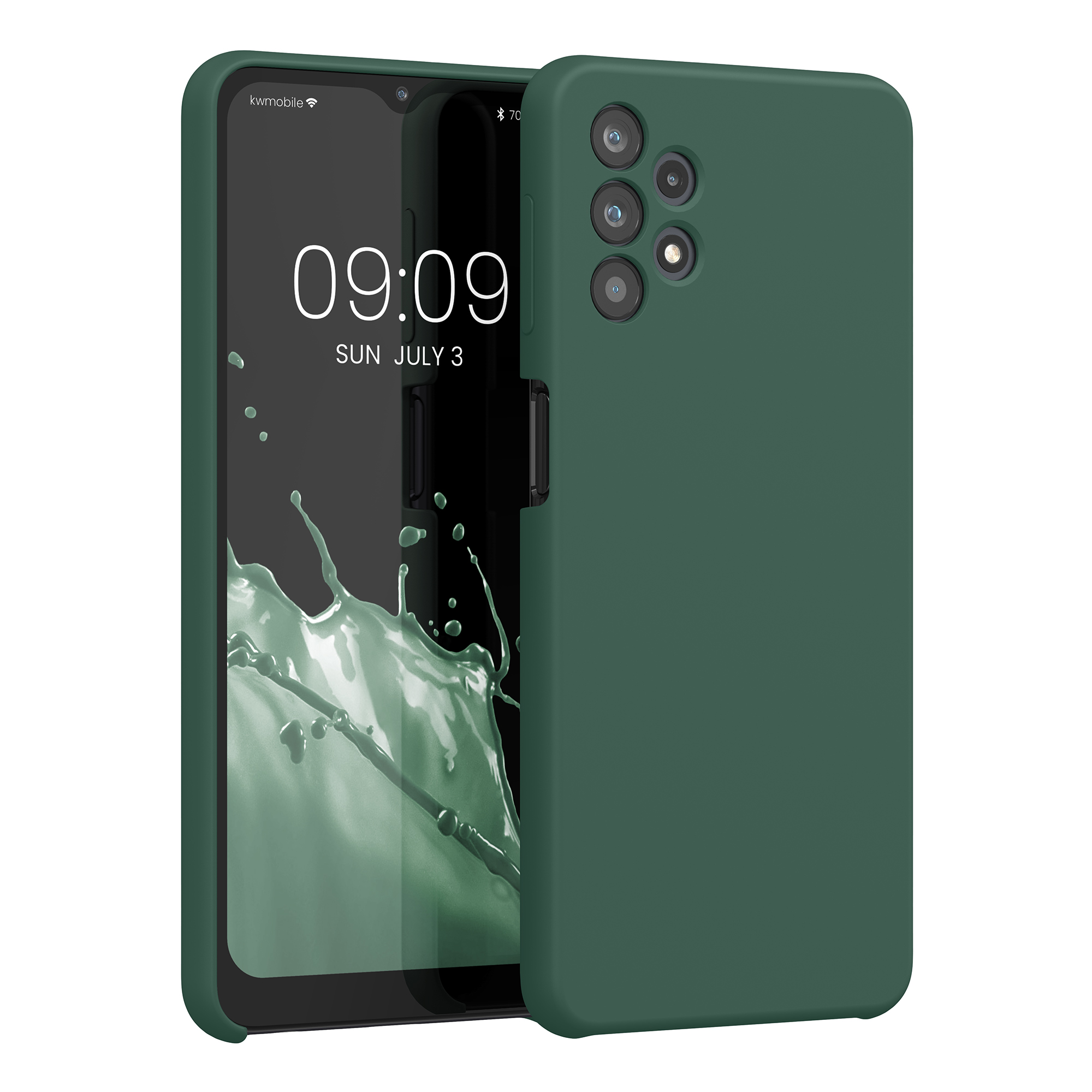 Kryt na mobil Samsung Galaxy A32 5G kwmobile TPU Lesní zelená