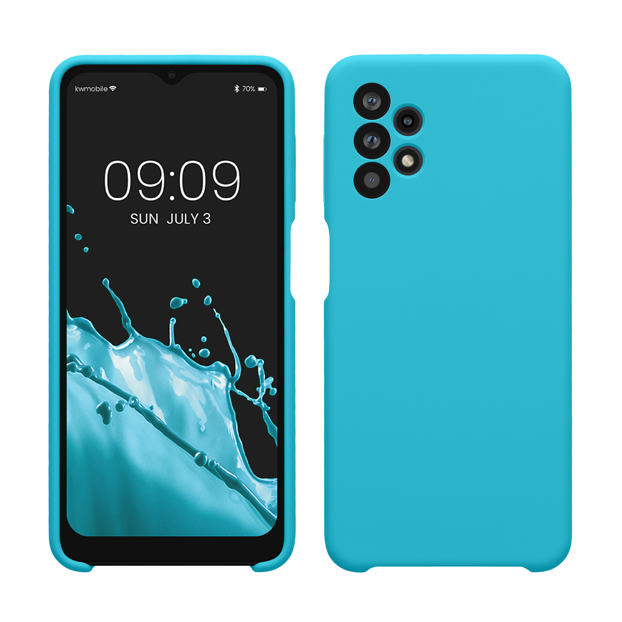 Kryt na mobil Samsung Galaxy A32 5G kwmobile TPU Chladný ledovec