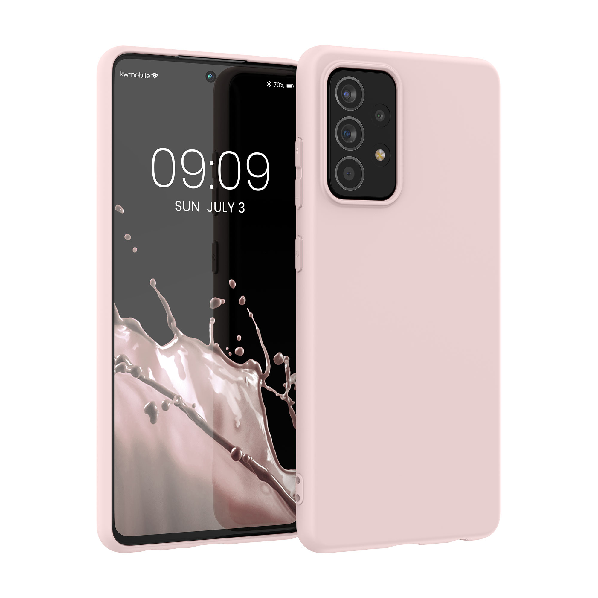 Kryt na mobil Samsung Galaxy A52 / A52 5G / A52s 5G kwmobile TPU Kokosový vír