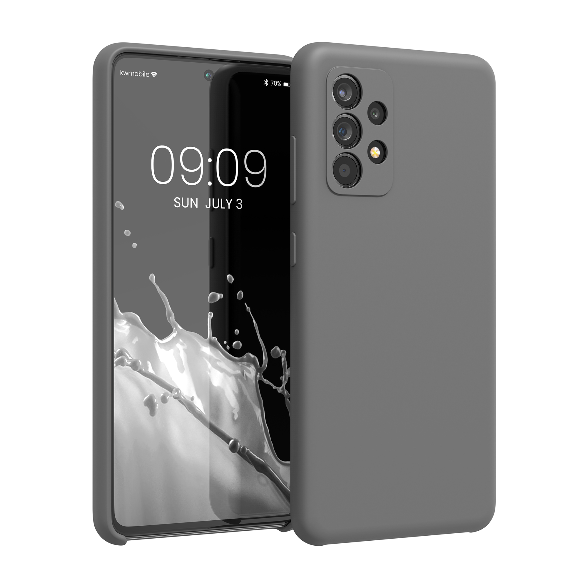 Kryt na mobil Samsung Galaxy A52 / A52 5G / A52s 5G kwmobile TPU Kamenný prach