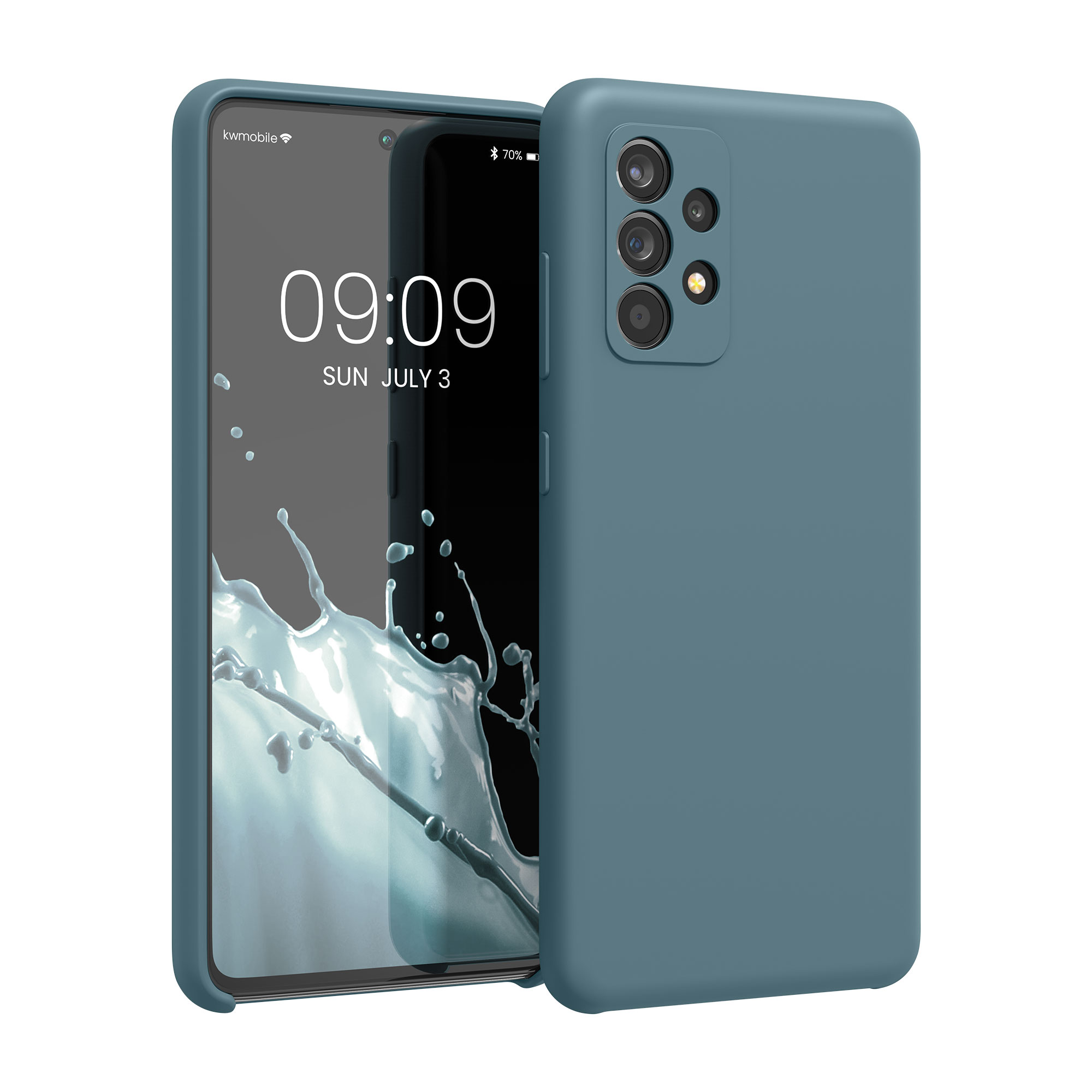 Kryt na mobil Samsung Galaxy A52 / A52 5G / A52s 5G kwmobile TPU Antický kámen