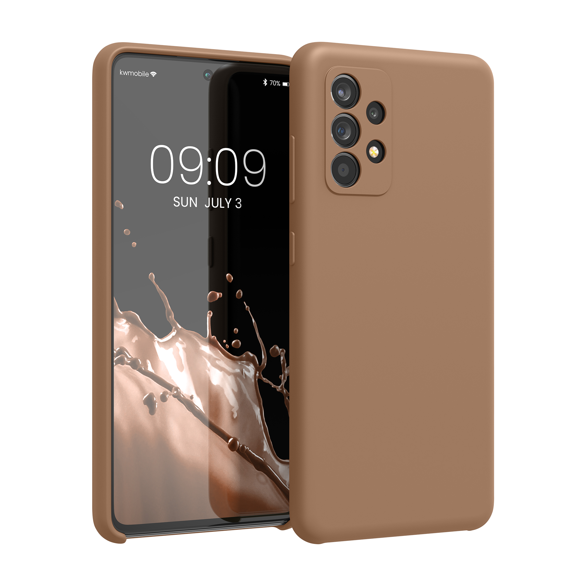 Kryt na mobil Samsung Galaxy A52 / A52 5G / A52s 5G kwmobile TPU Macchiato