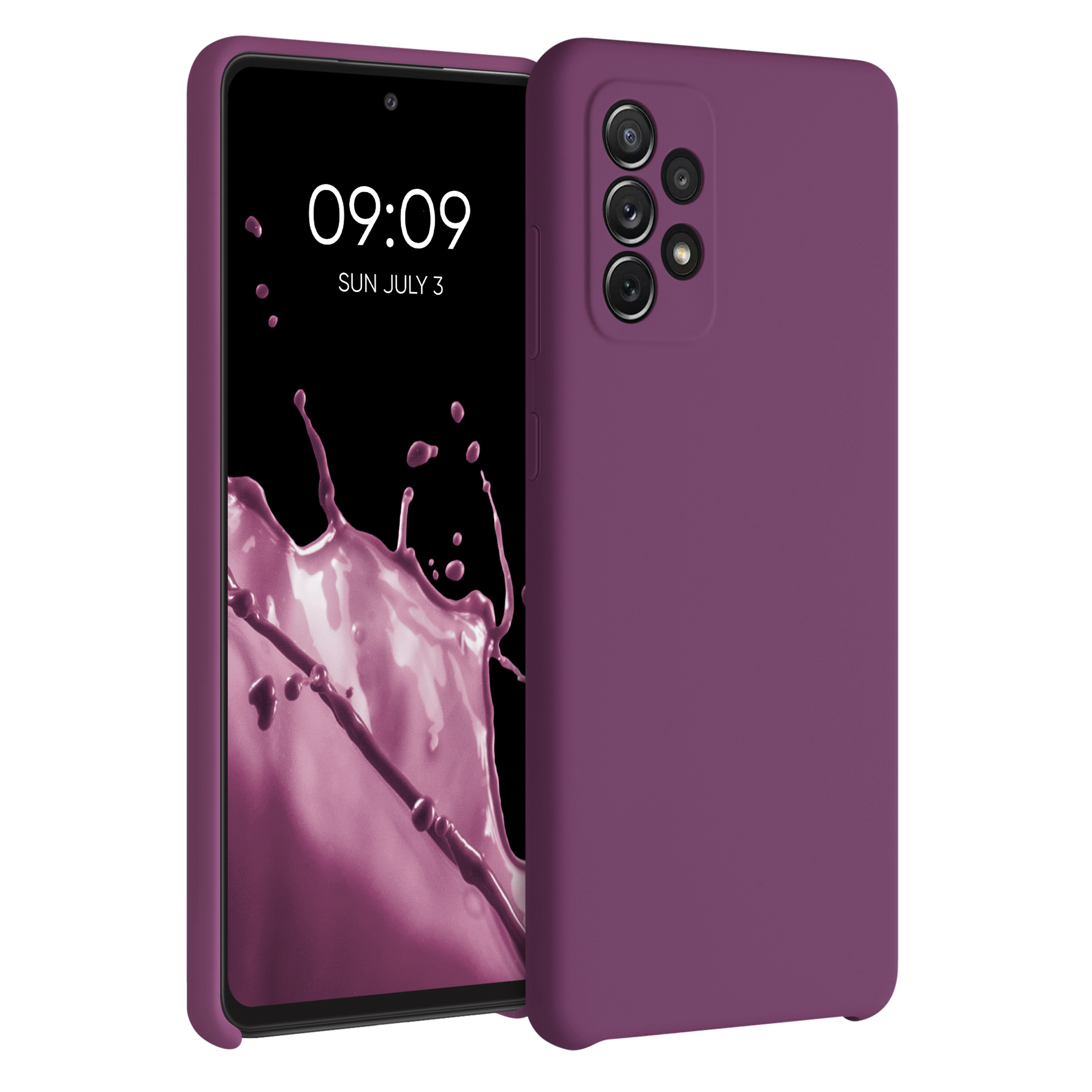 Kryt na mobil Samsung Galaxy A72 kwmobile TPU Magenta Purple