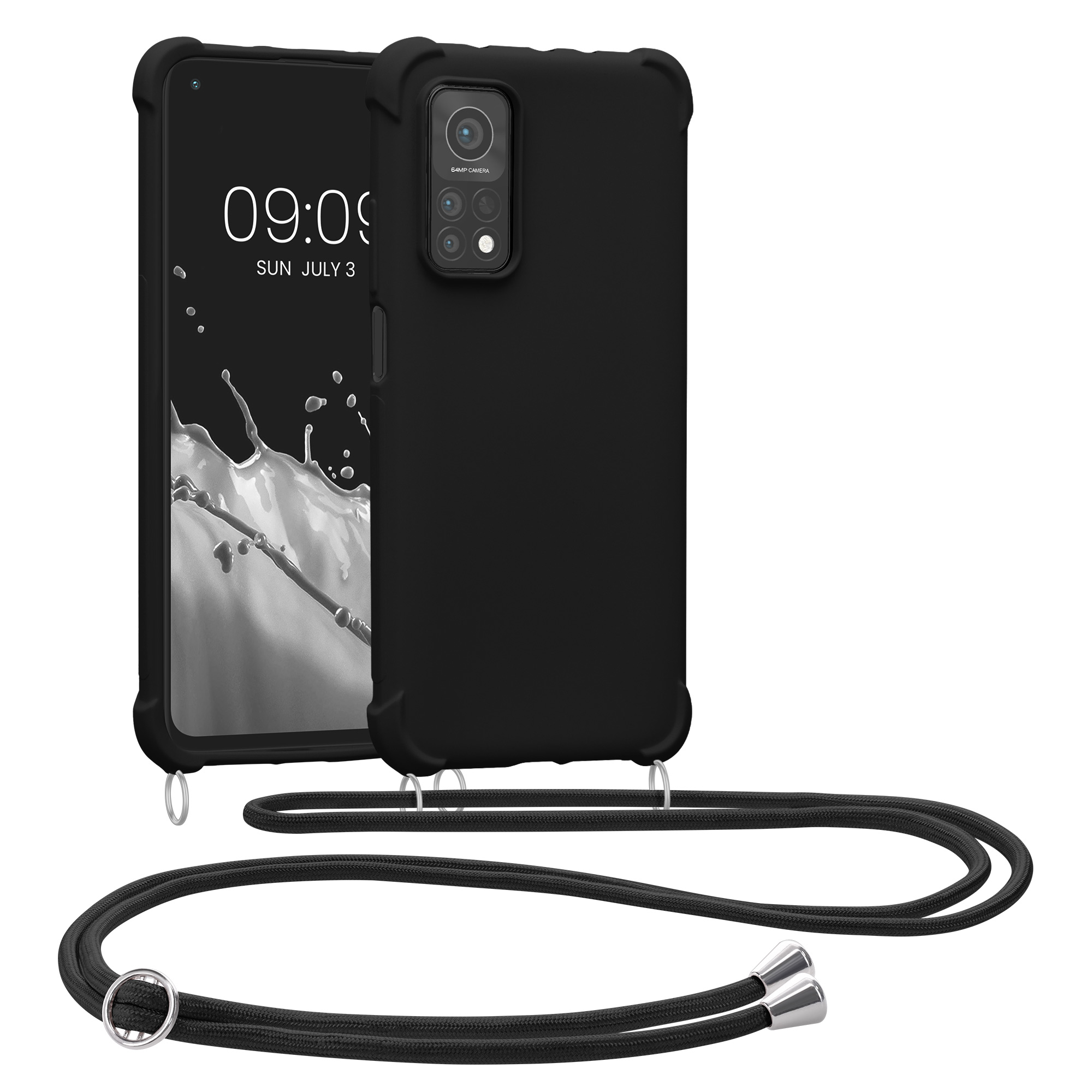 Crossbody kryt kwmobile Xiaomi Mi 10T / Mi 10T Pro, černá