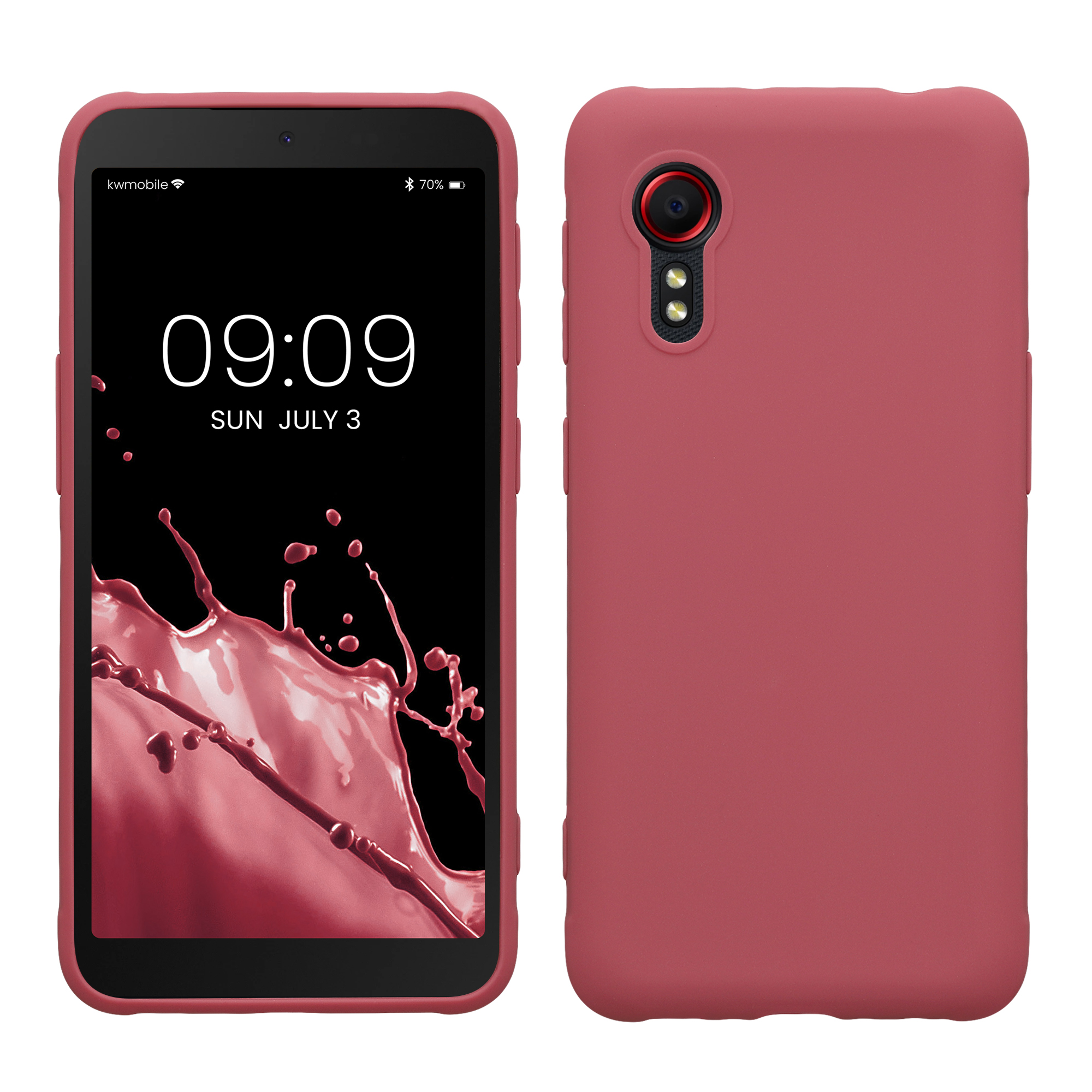 Kryt kwmobile pro Samsung Galaxy Xcover 5 - tmavě růžová