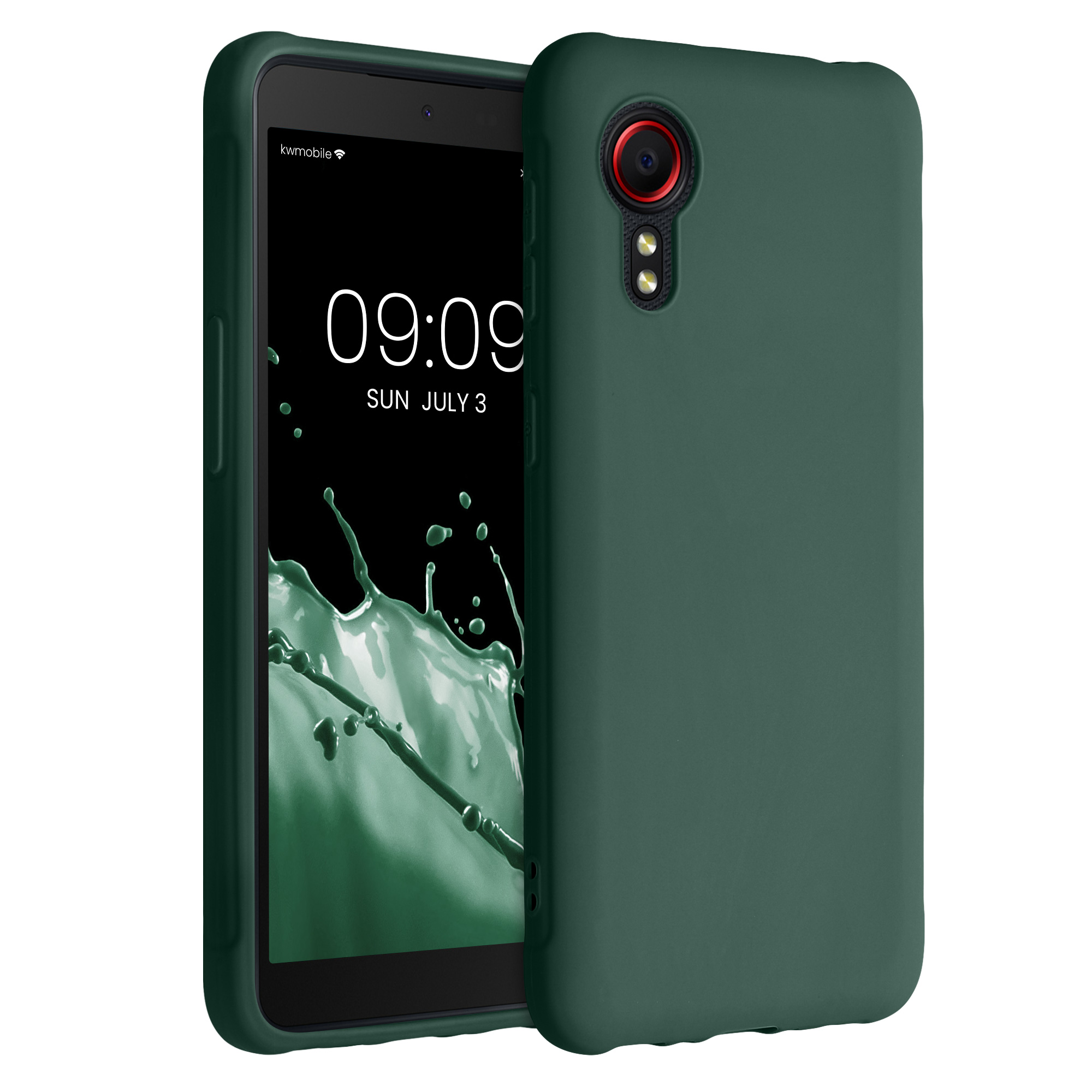 Kryt kwmobile pro Samsung Galaxy Xcover 5 - mechově zelená