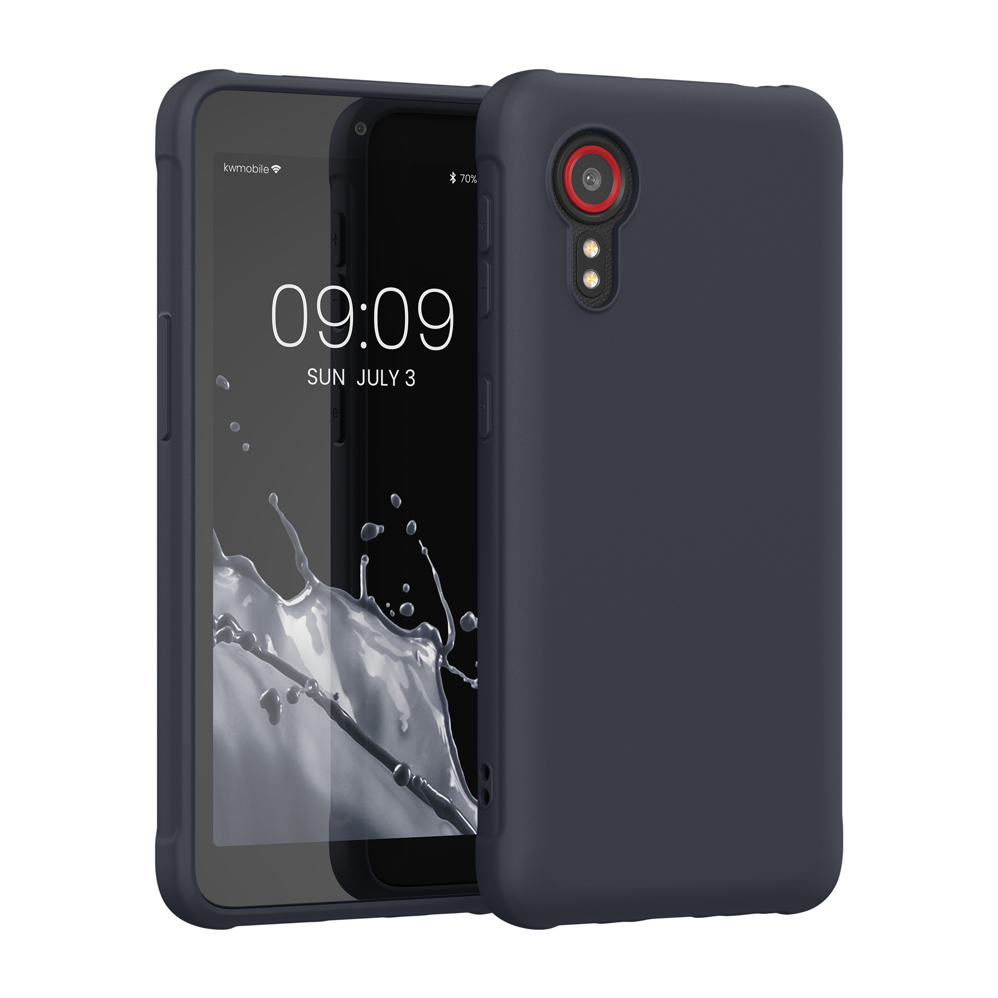Pouzdro pro Samsung Galaxy Xcover 5 kwmobile TPU - borůvková